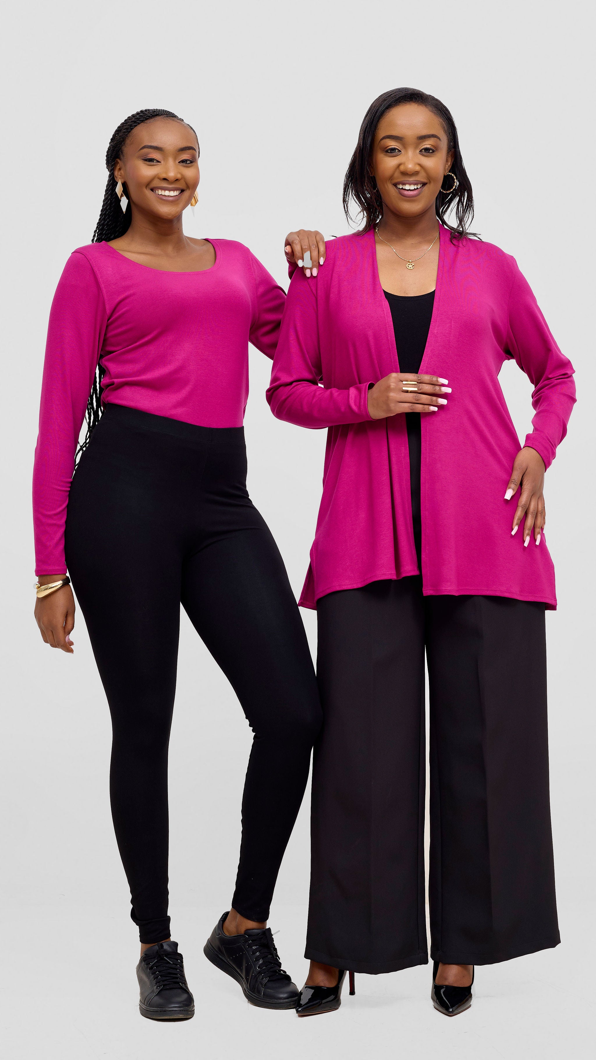 Vivo Leila Short Waterfall  - Fuschia