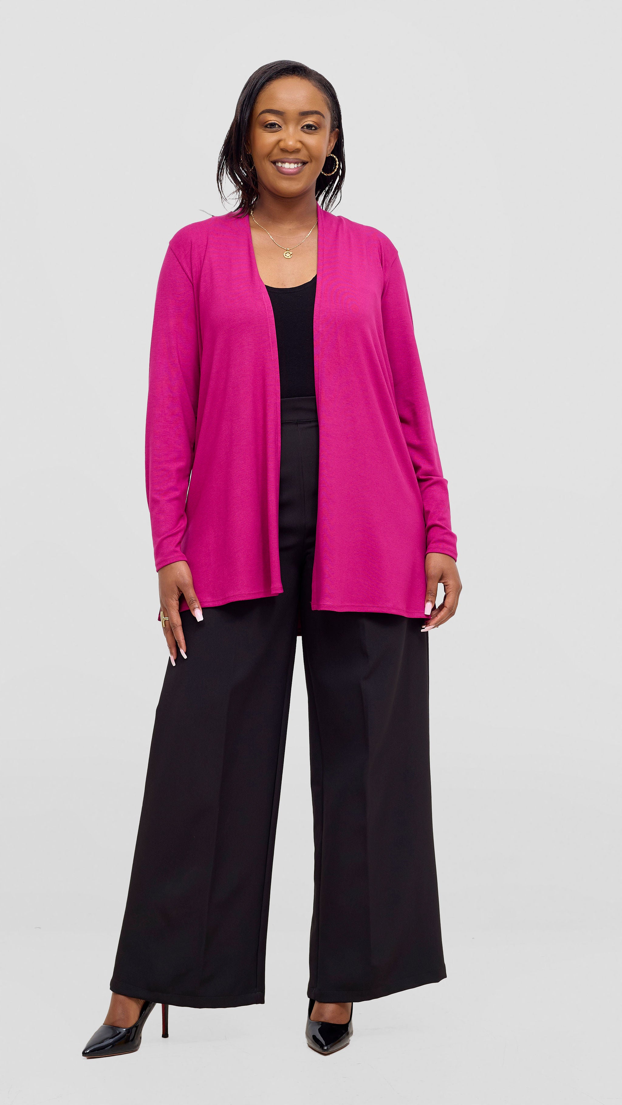 Vivo Leila Short Waterfall  - Fuschia
