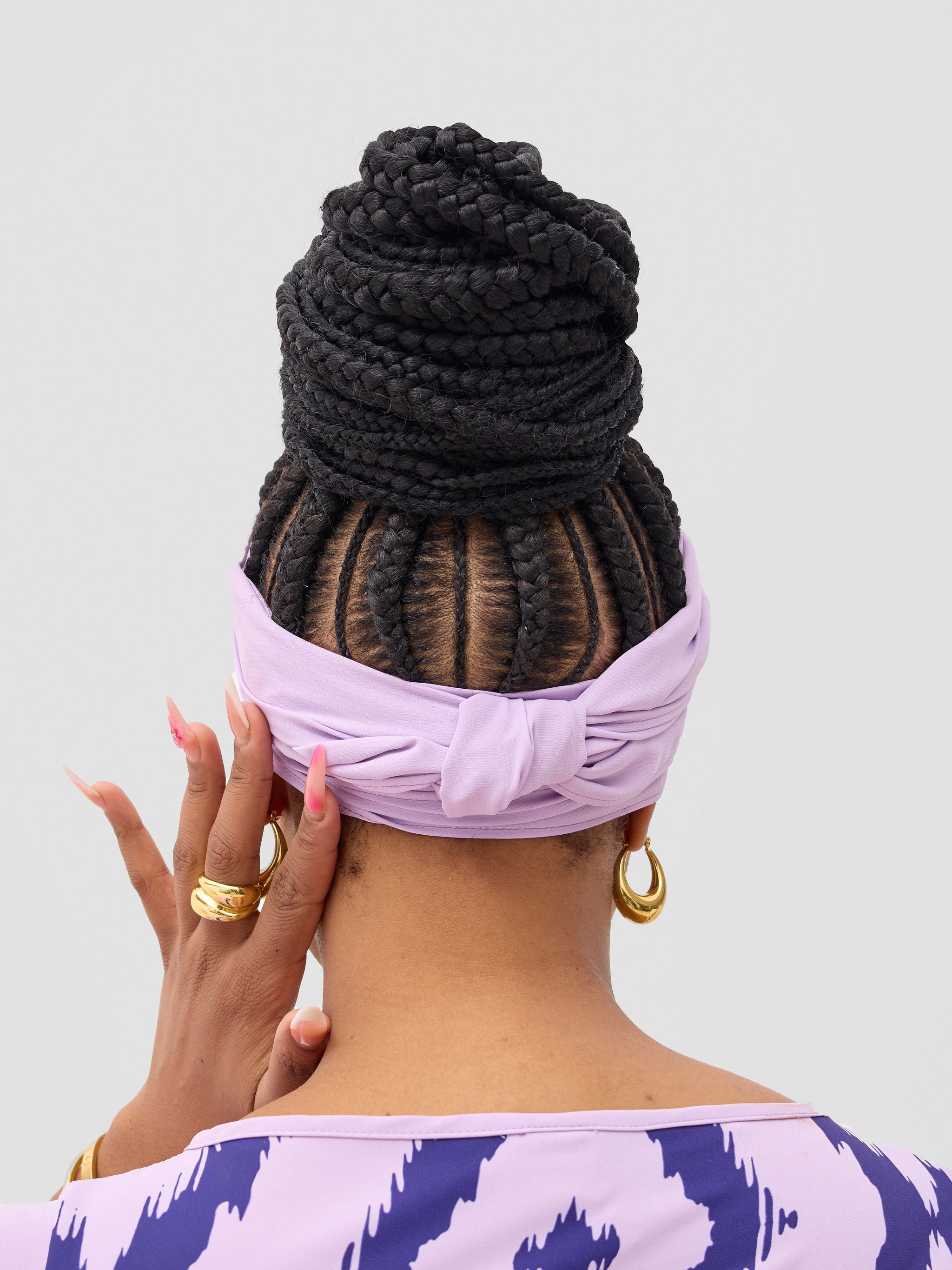 Vivo Seli Head Wrap - Lilac