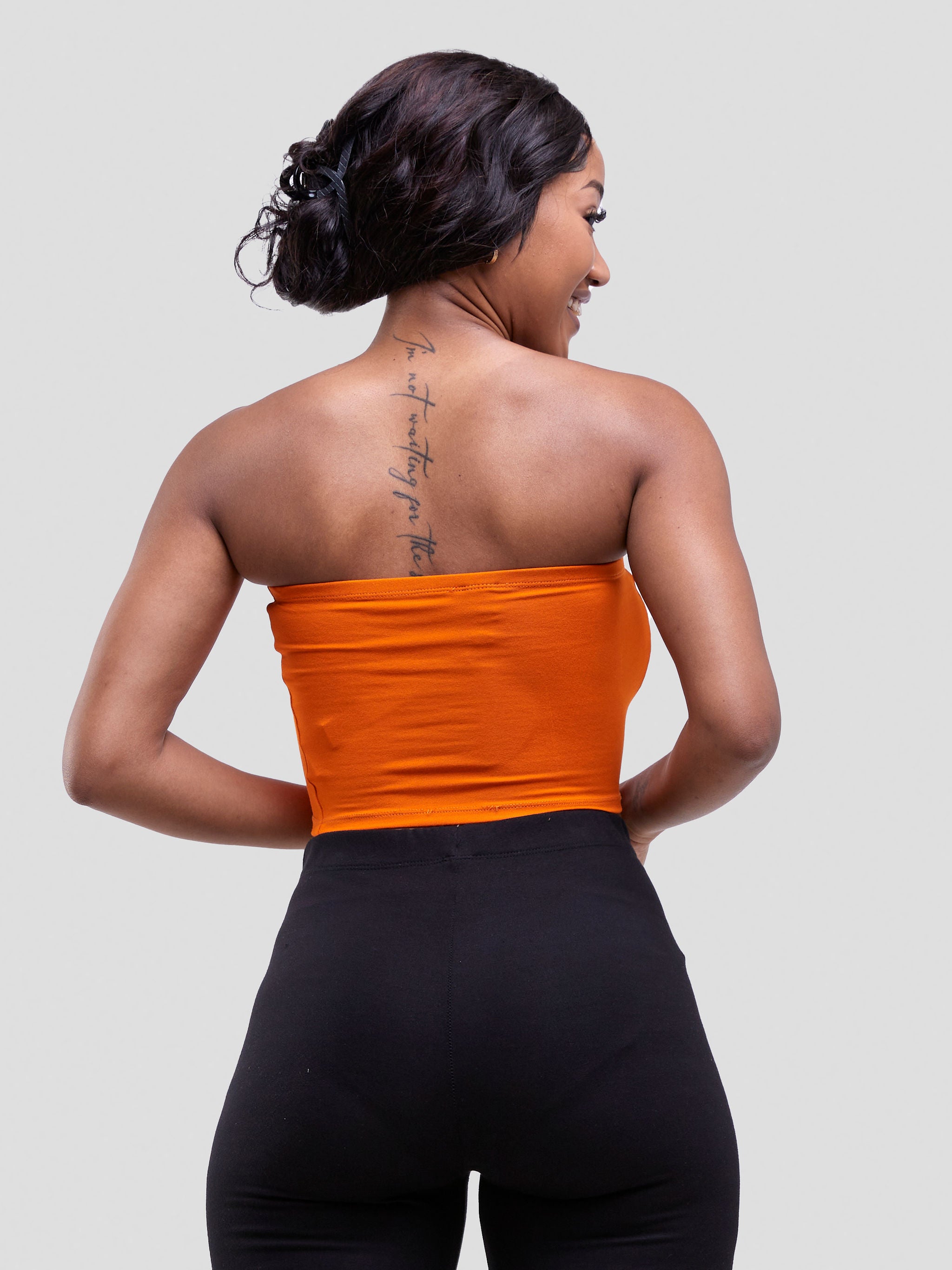 Zoya Basic Jersey Bandeau  - Burnt Orange