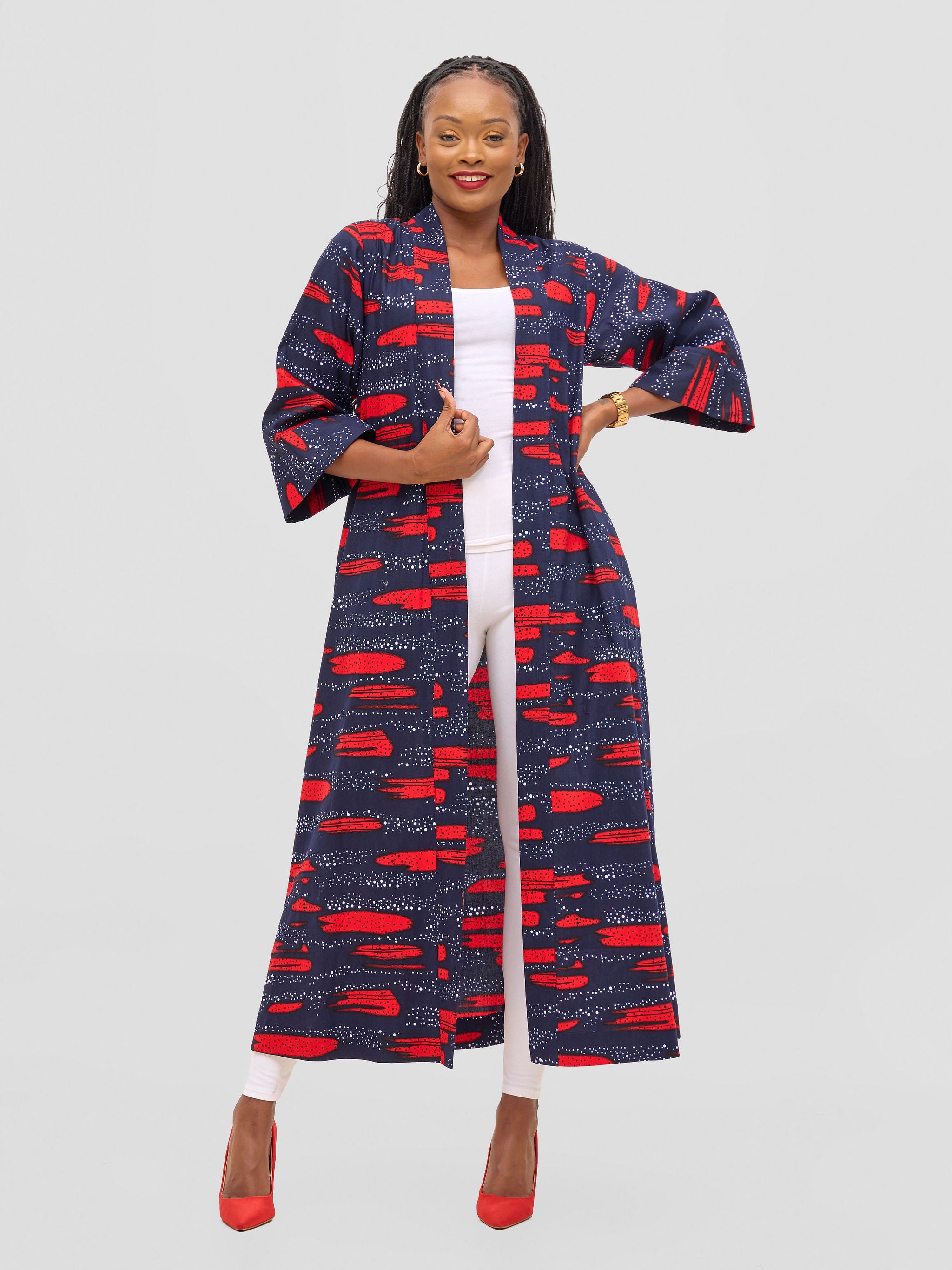 Vivo Full Length Kimono - Maya