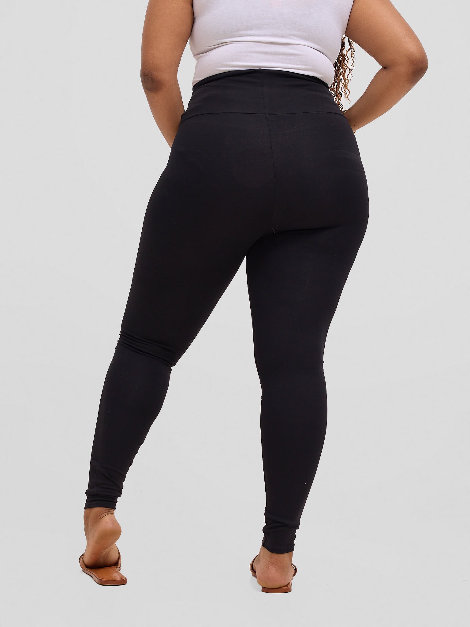 Vivo Basic Maternity Leggings - Black