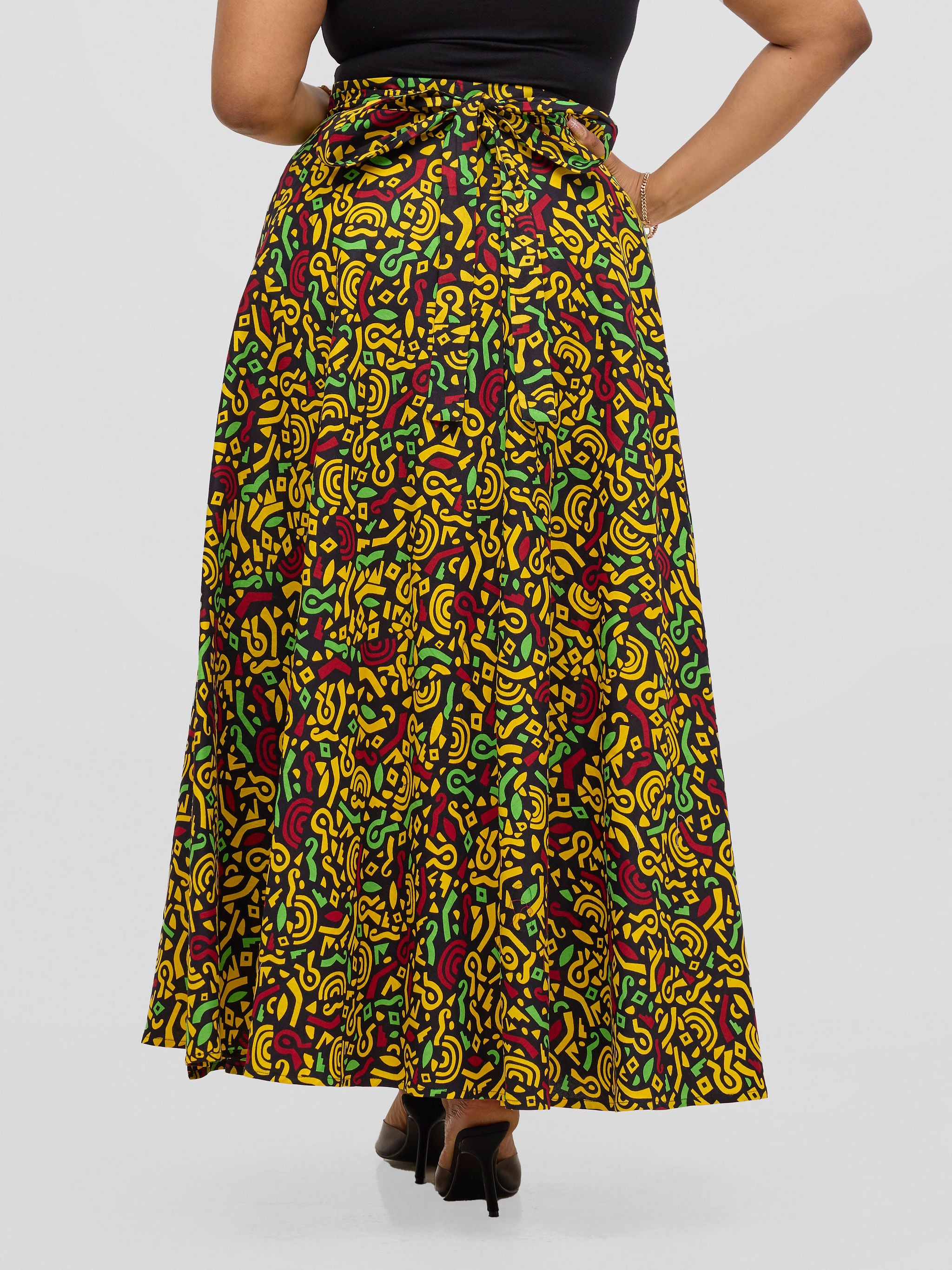 Vivo Kitenge Wrap Skirt - Tafo