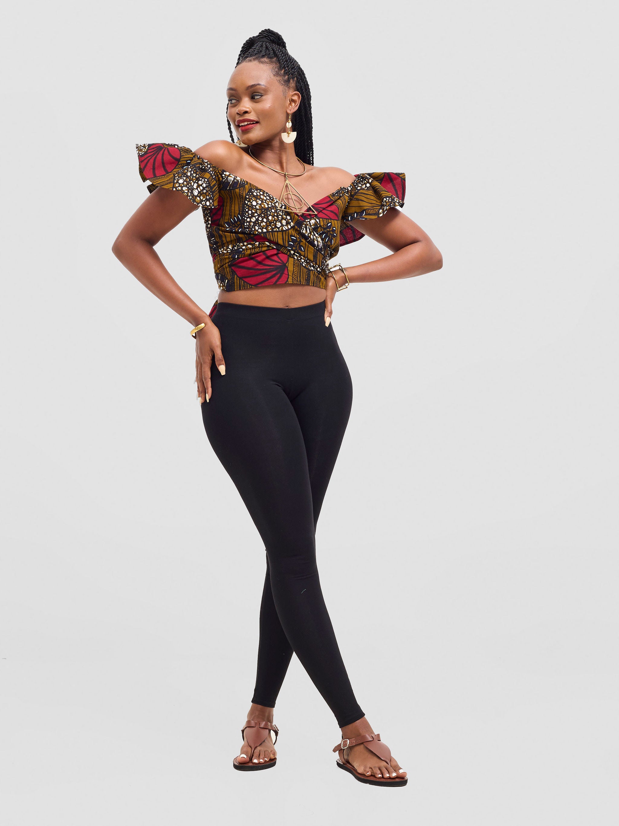 Safari Sizani 2 Way Wrap Top - Sipo