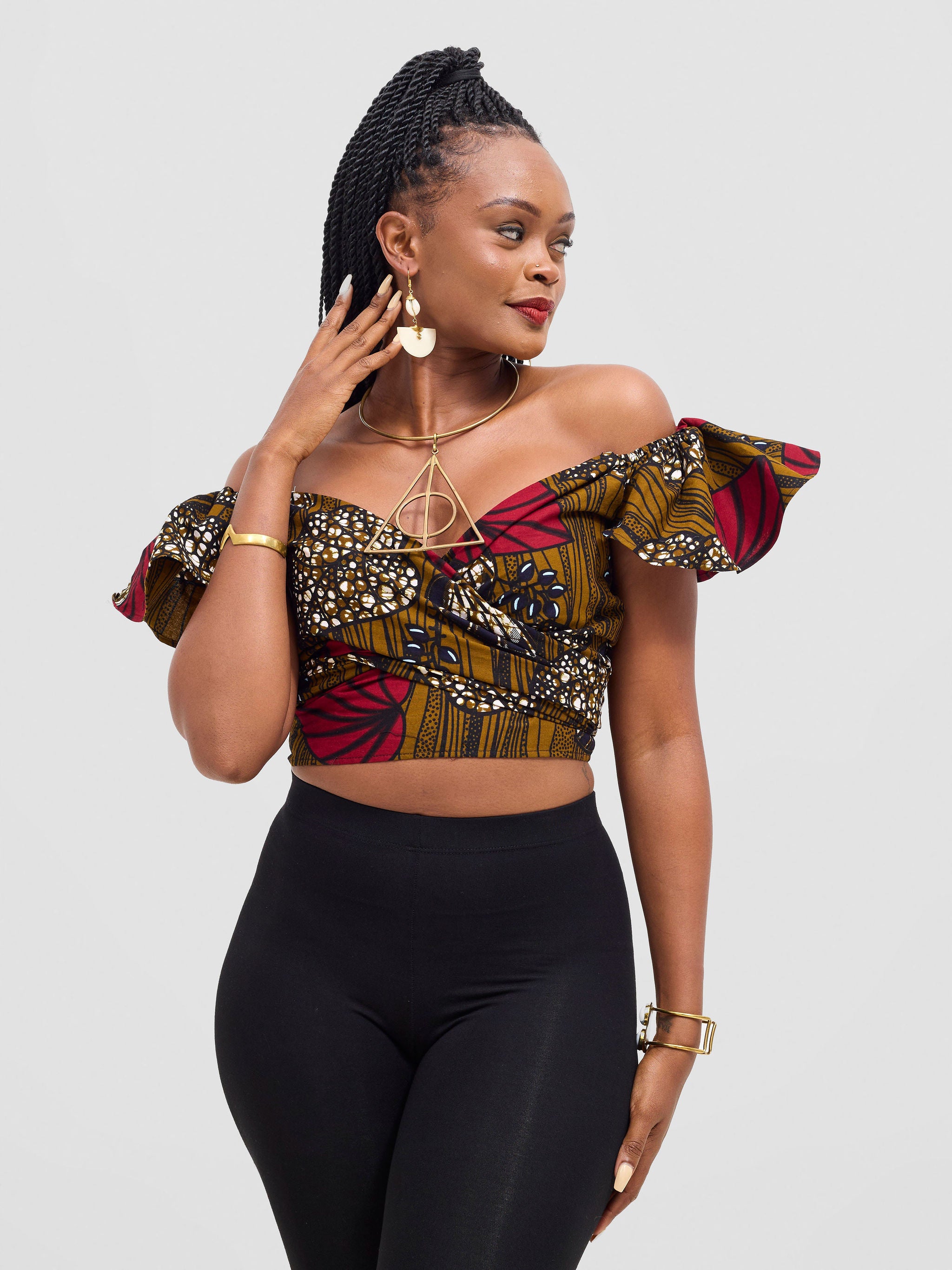 Safari Sizani 2 Way Wrap Top - Sipo