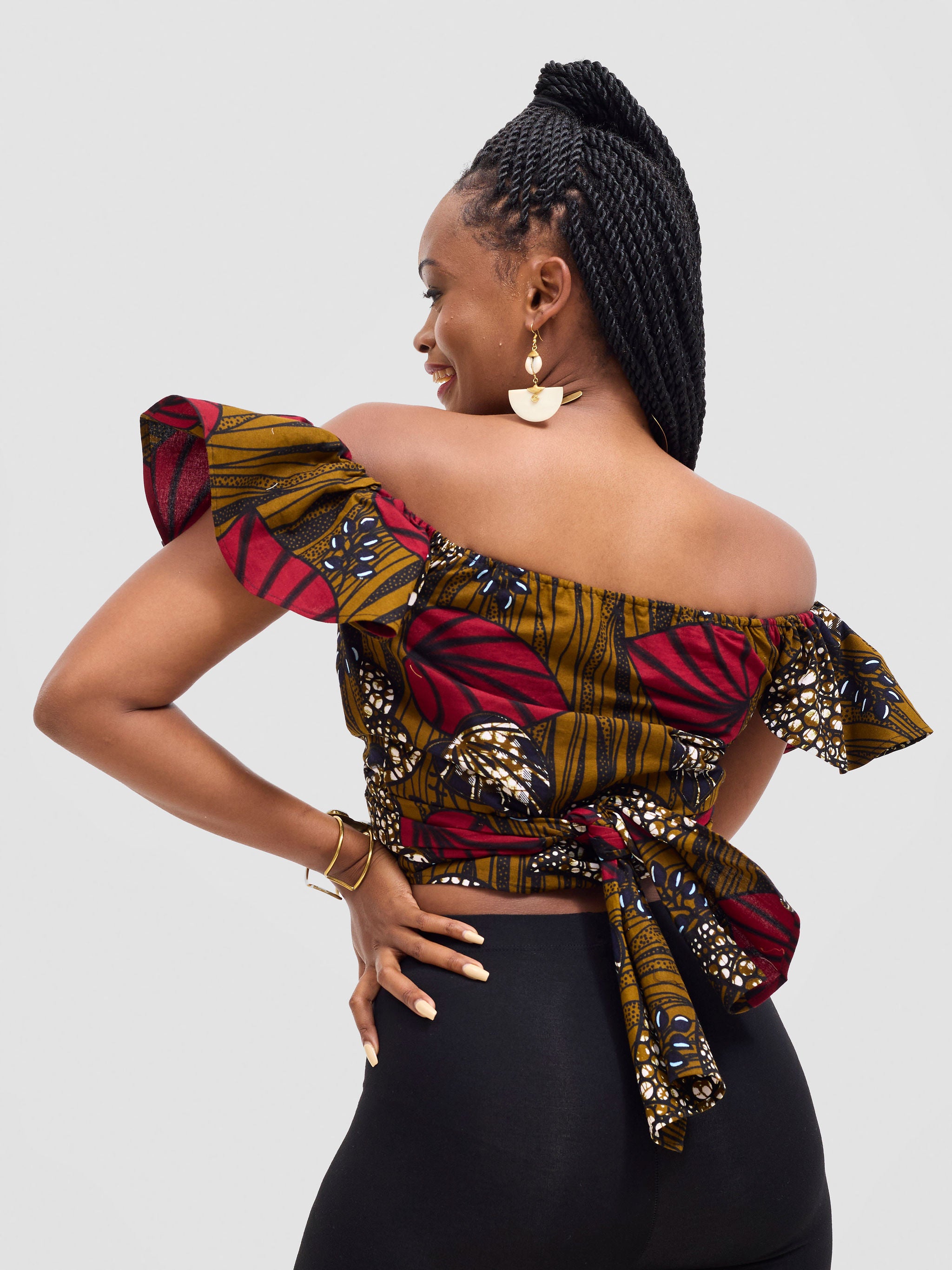 Safari Sizani 2 Way Wrap Top - Sipo