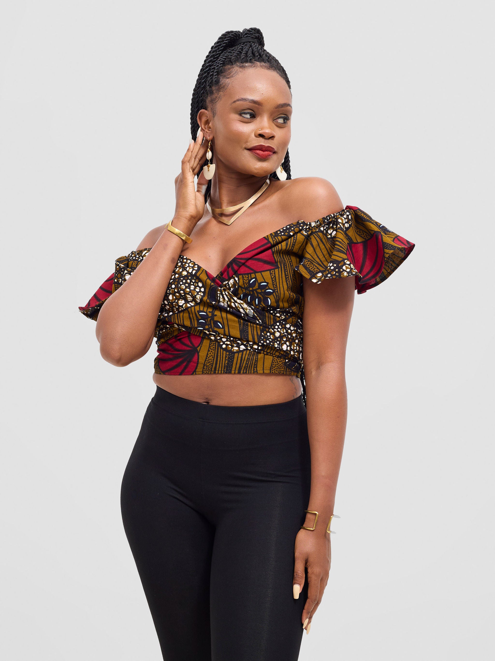 Safari Sizani 2 Way Wrap Top - Sipo