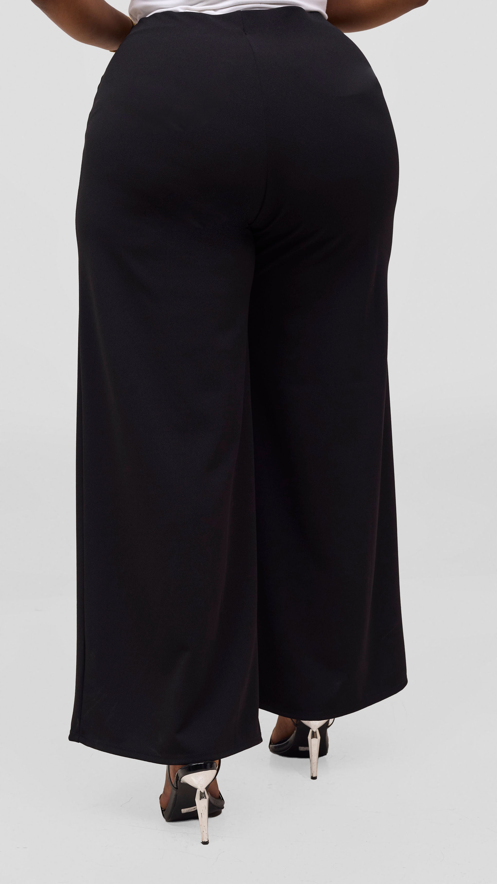 Vivo Dua Wide Leg Pants - Black