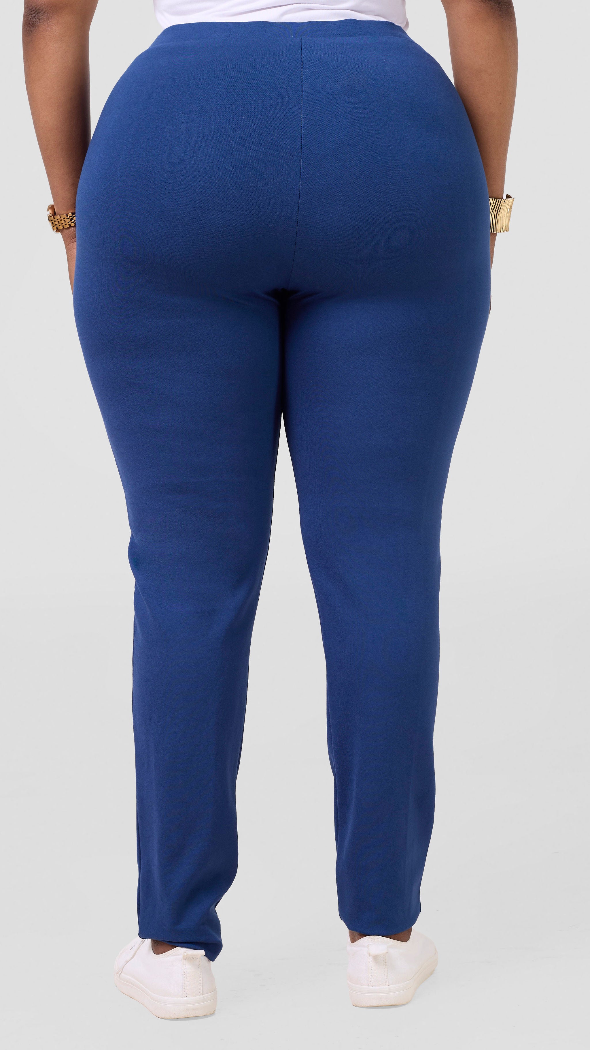 Vivo Basic Panelled Leisure Pants - Navy Blue