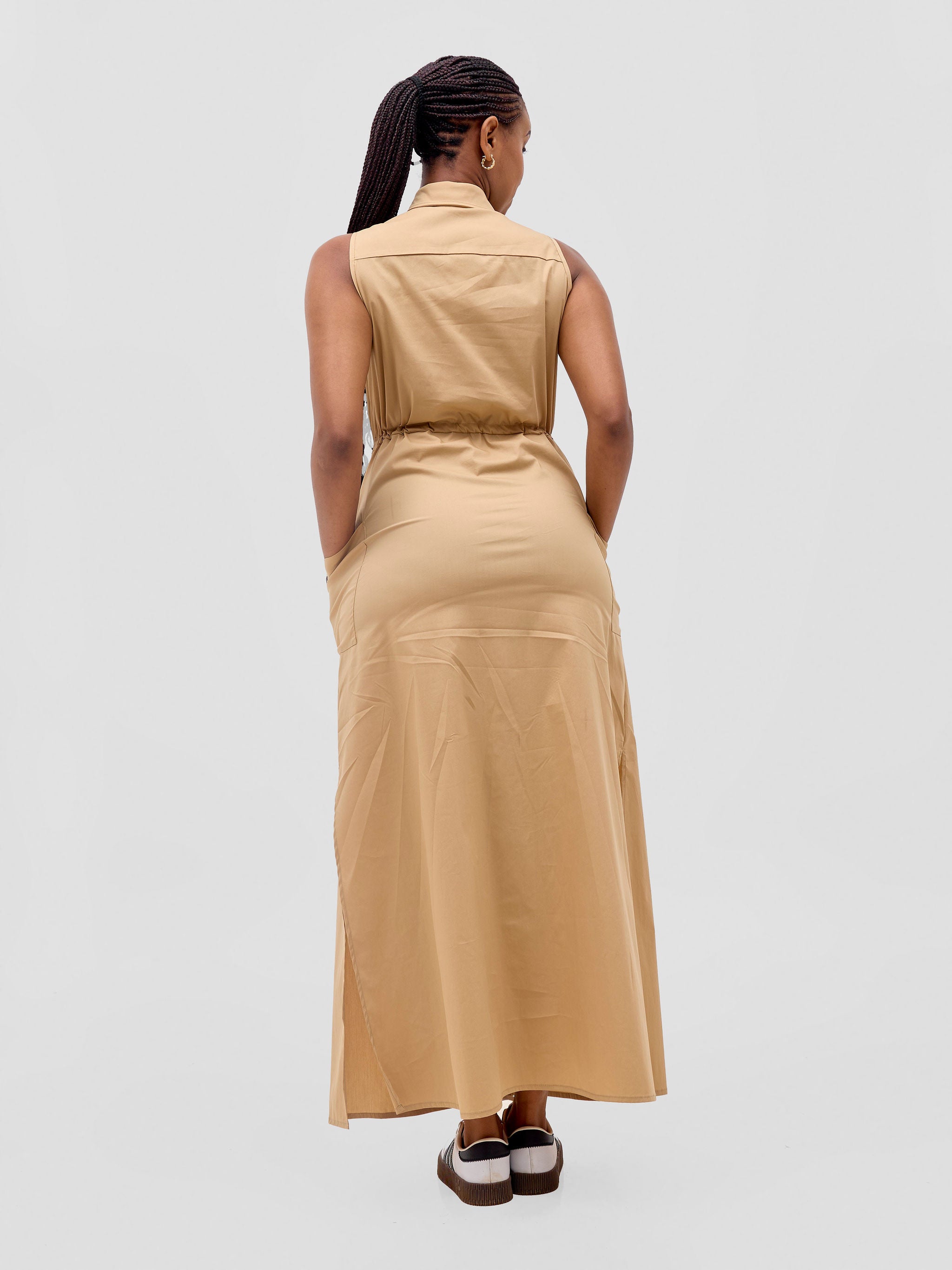 Safari Kamari Maxi Dress - Taupe