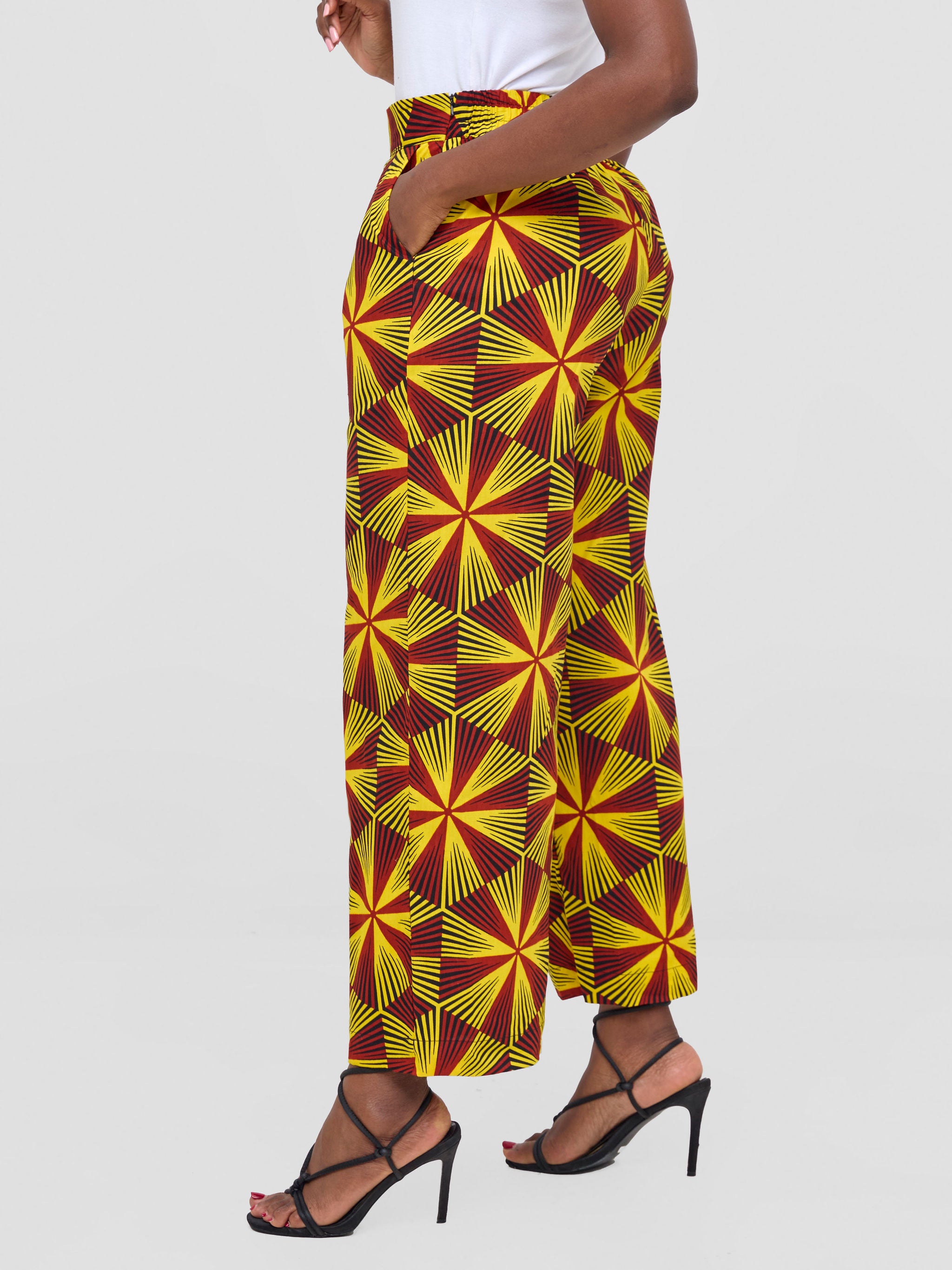 Vivo Kitenge Wide Leg Pants - Juja