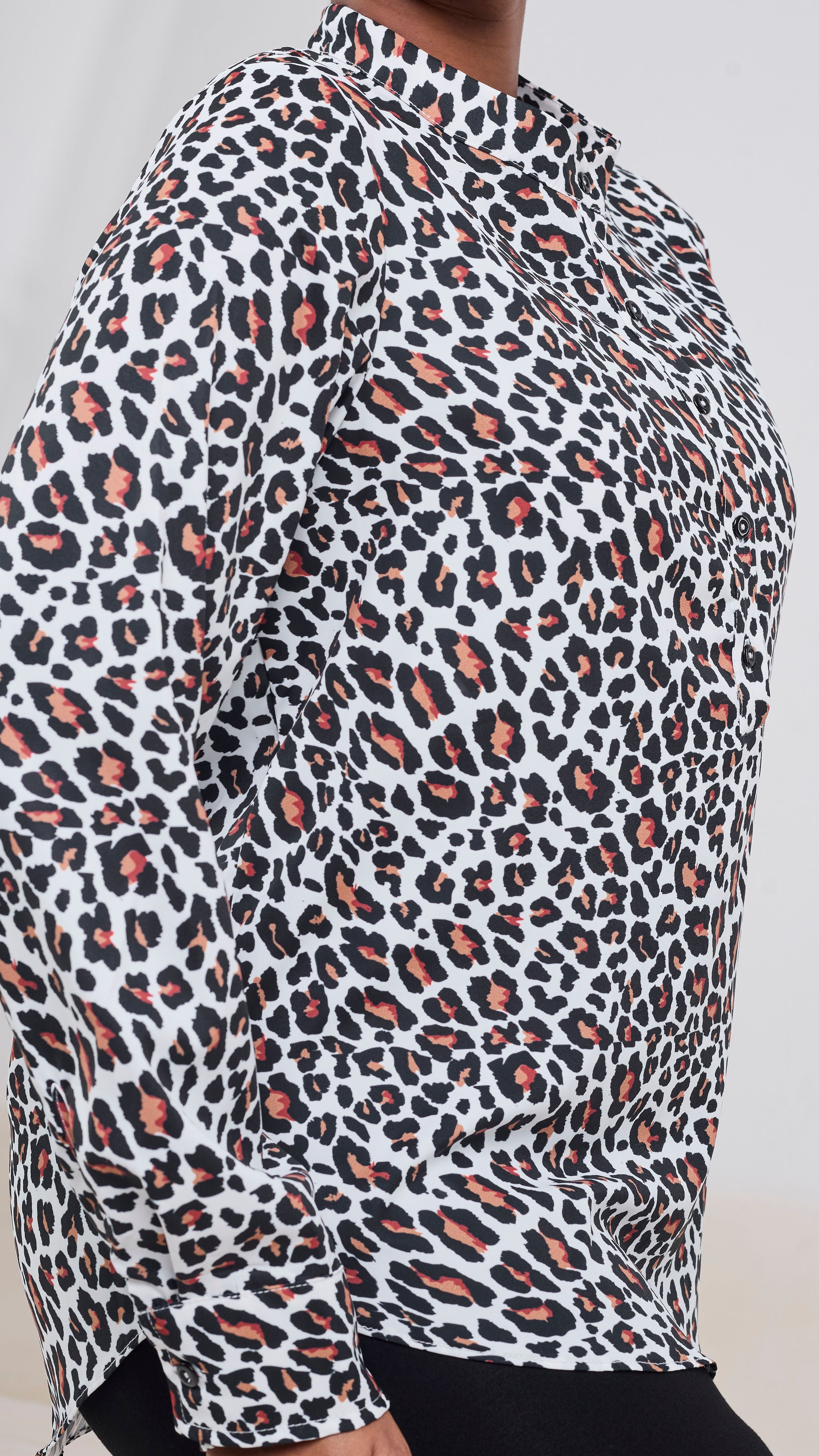 Safari Chui Placket Top - Chui Print