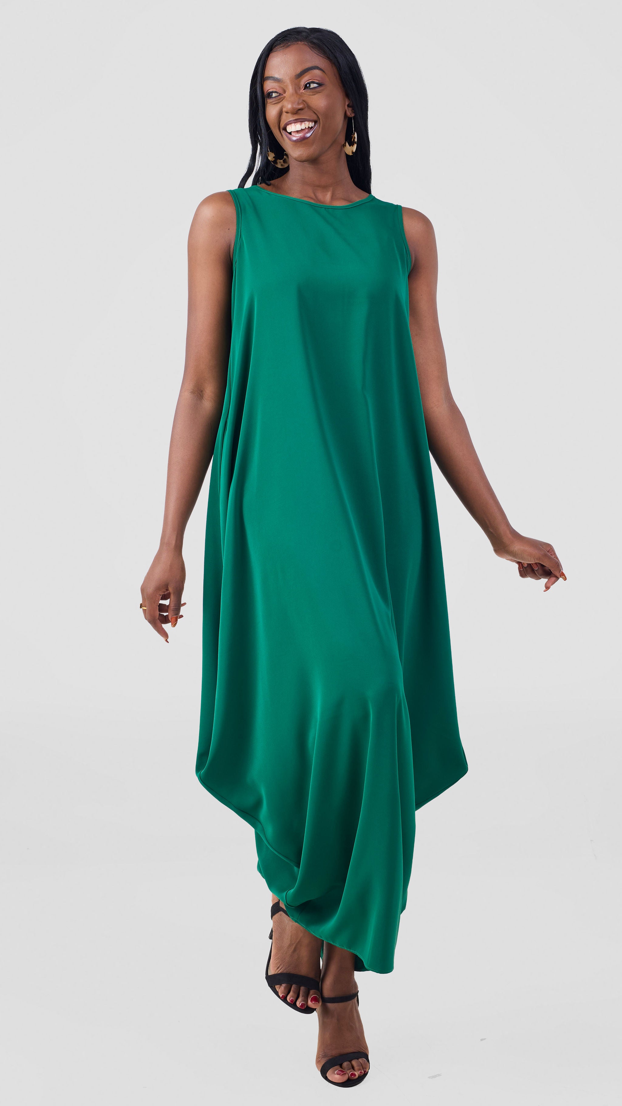 Vivo Seli Maxi Dress - Green