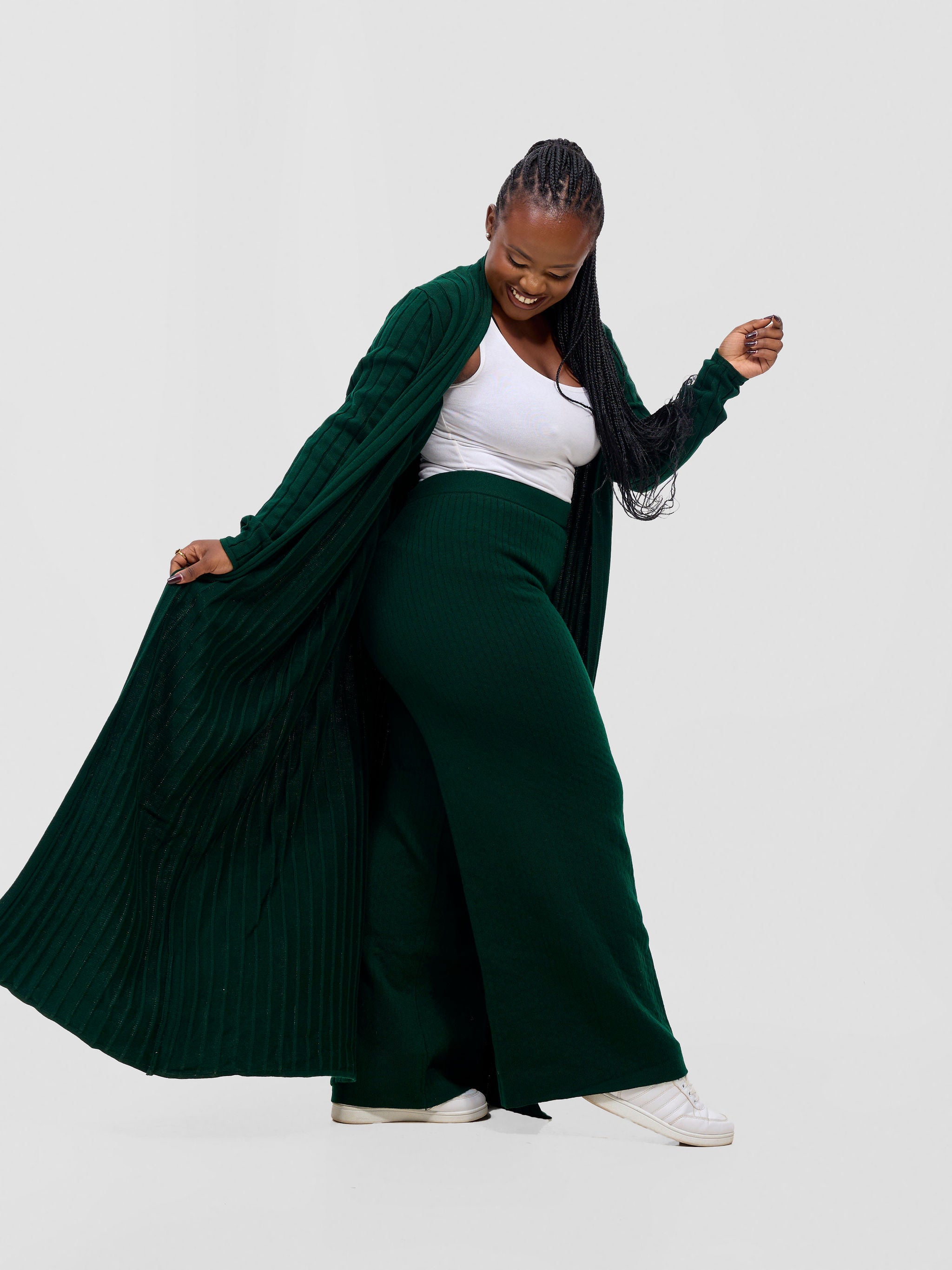 Vivo Lalani Lounge Pants - Dark Green
