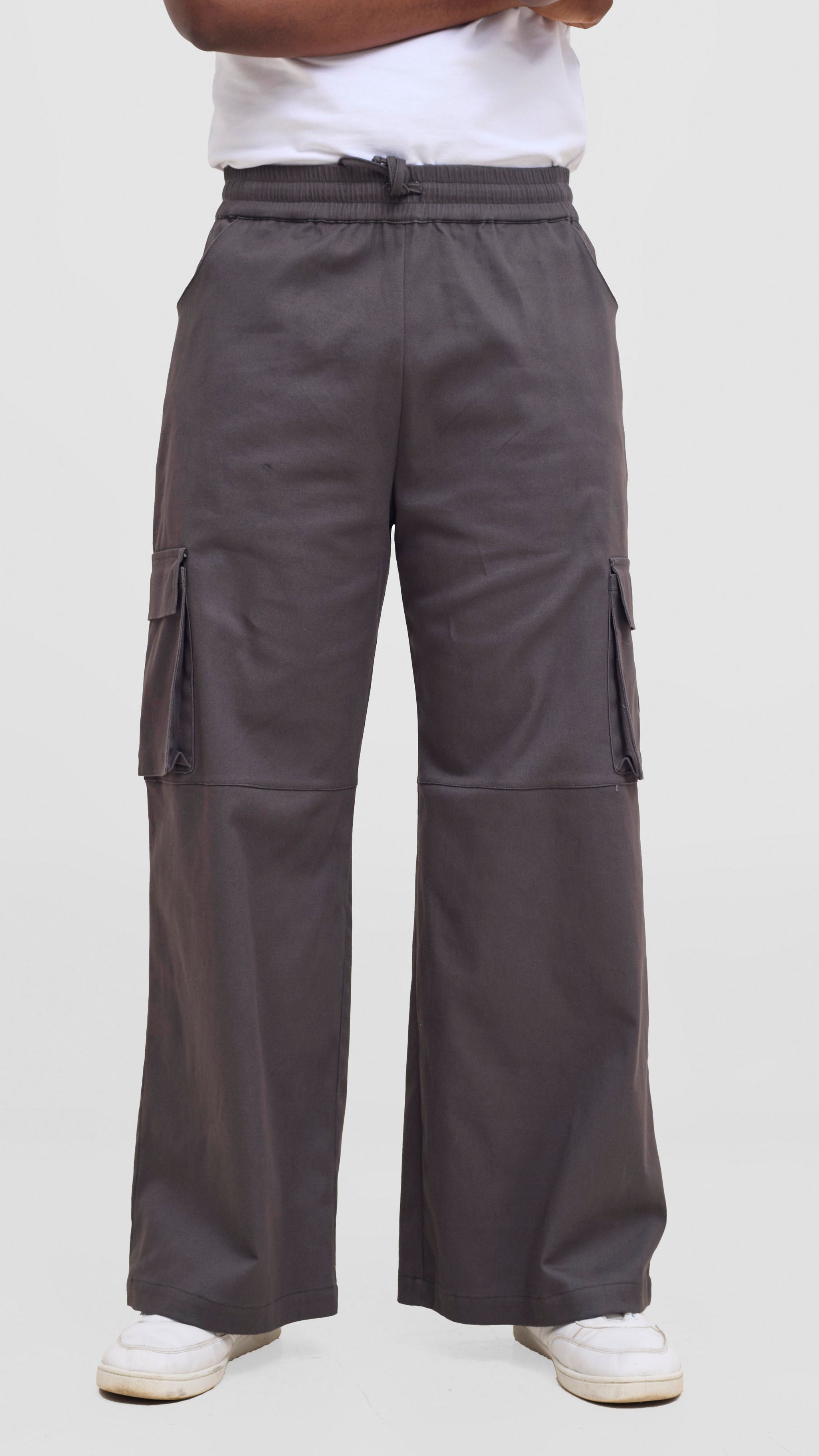 Shiv & Shikie X Safari Cargo Pants - Dark Grey