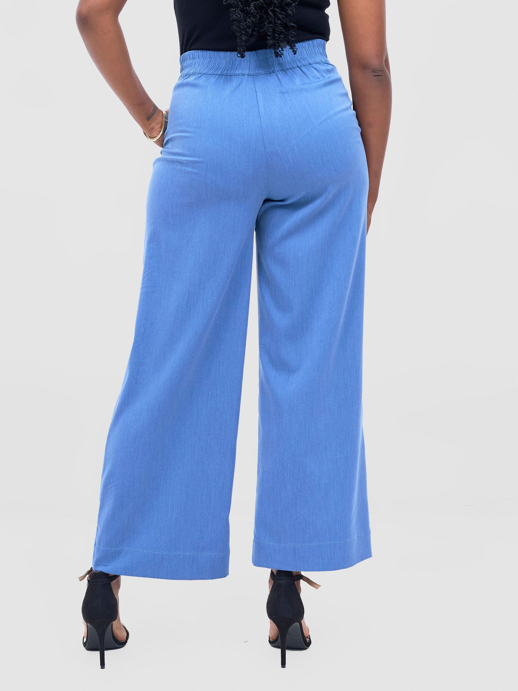 Vivo Niari Full Length Pants - Light Blue