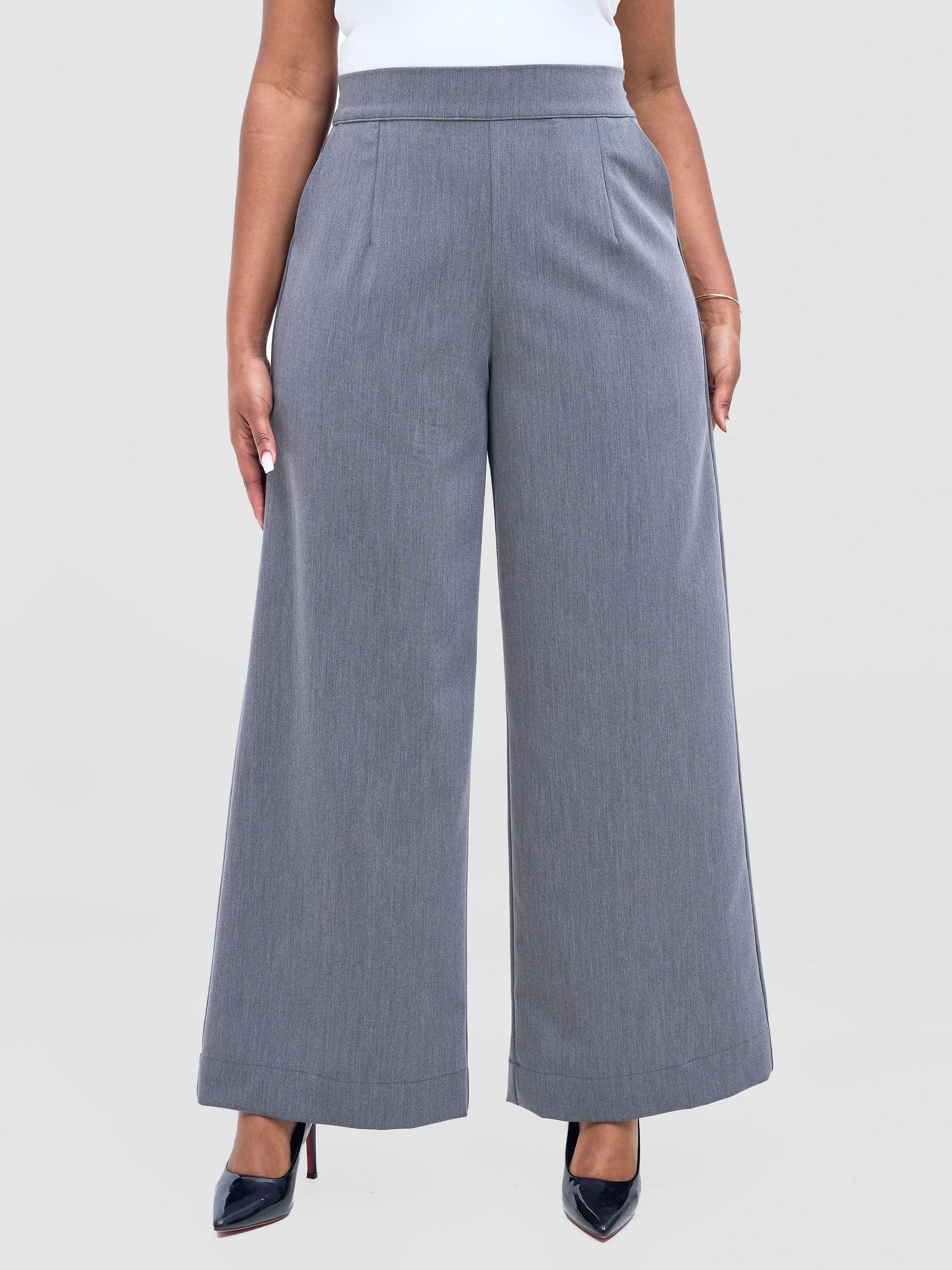 Vivo Niari Full Length Pants - Grey