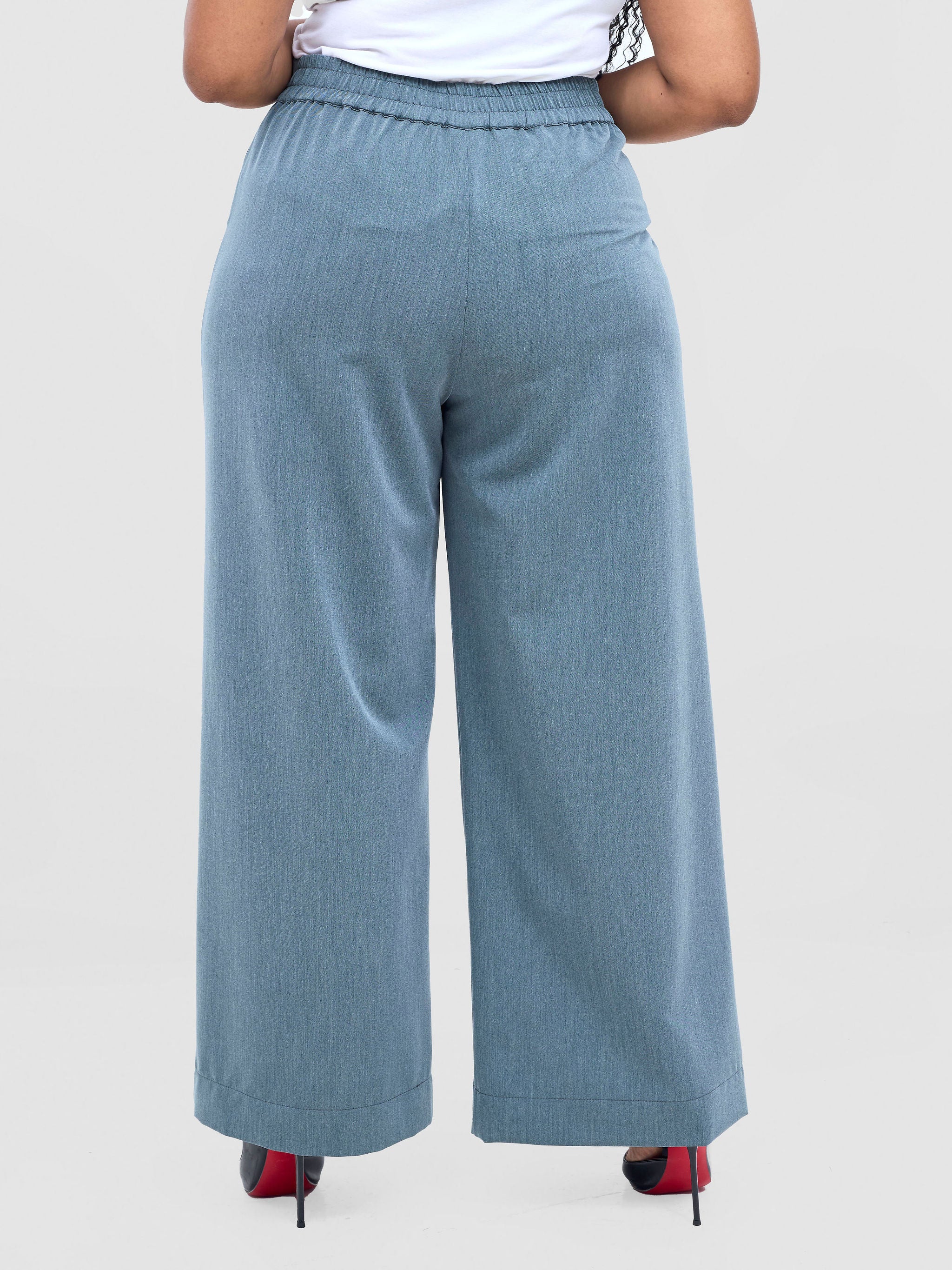 Vivo Niari Full Length Pants - Dusty Green