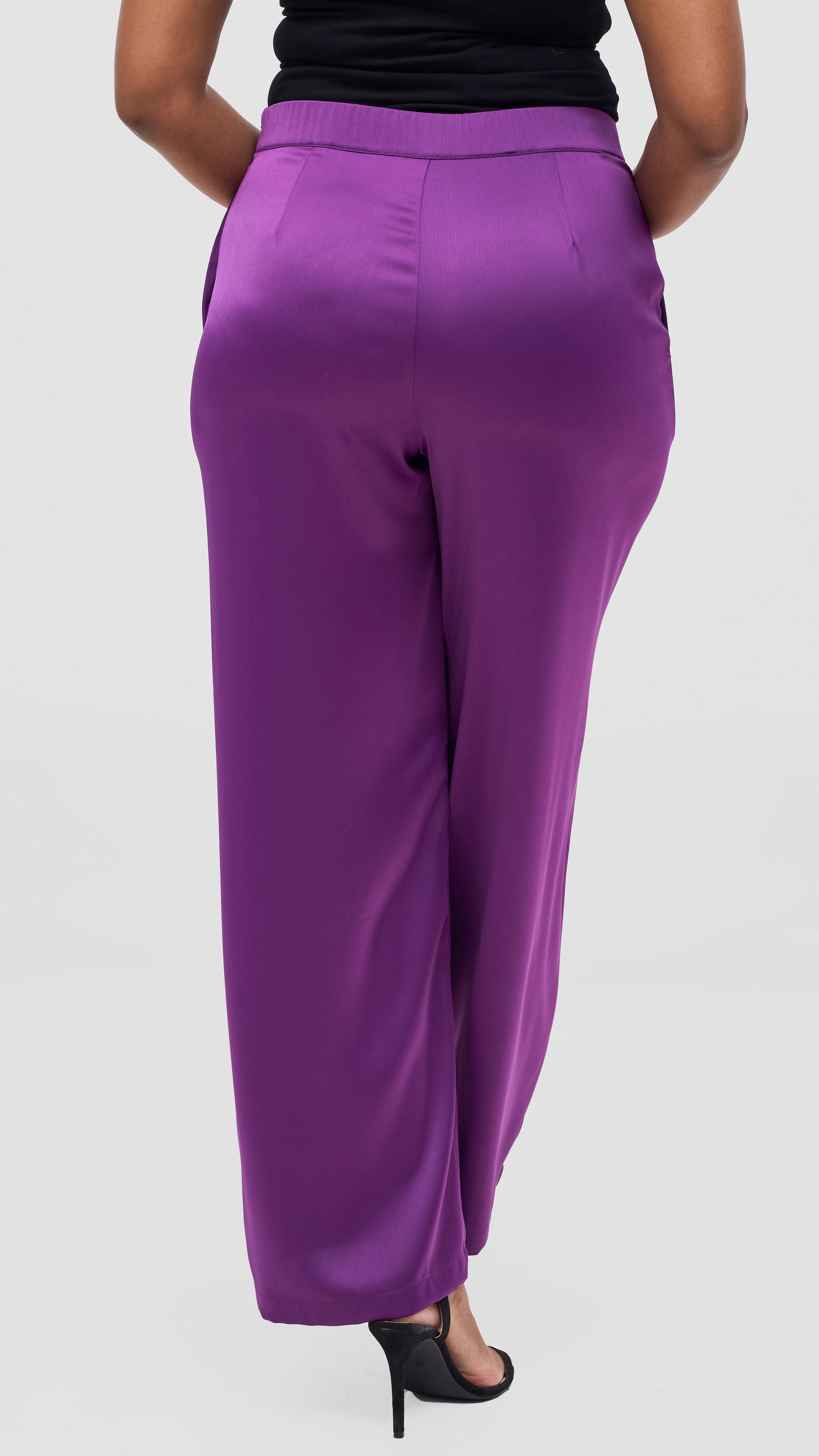 Vivo Yene Wide Leg Pants - Purple