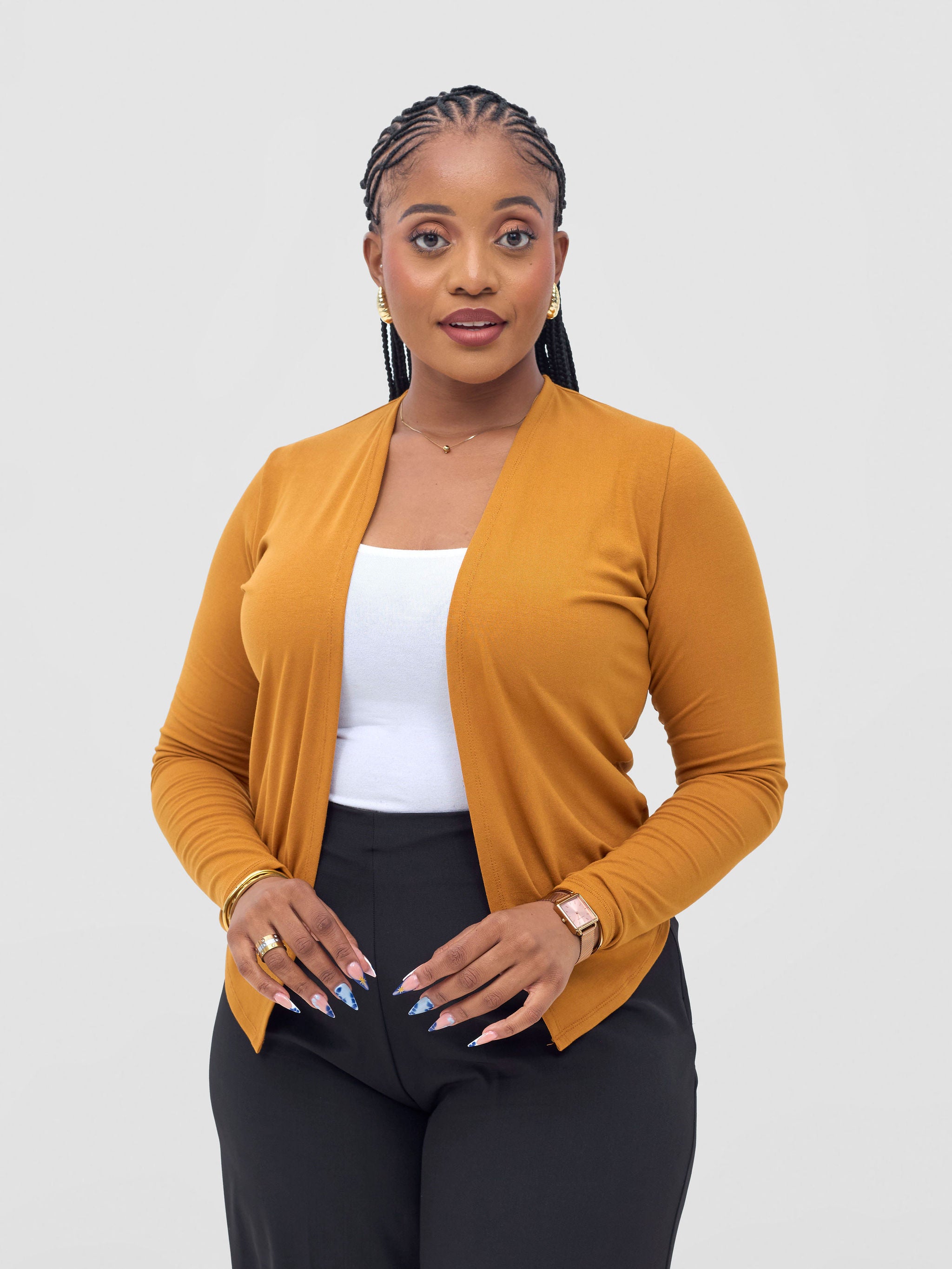 Vivo Basic Sienna Waterfall - Dark Mustard