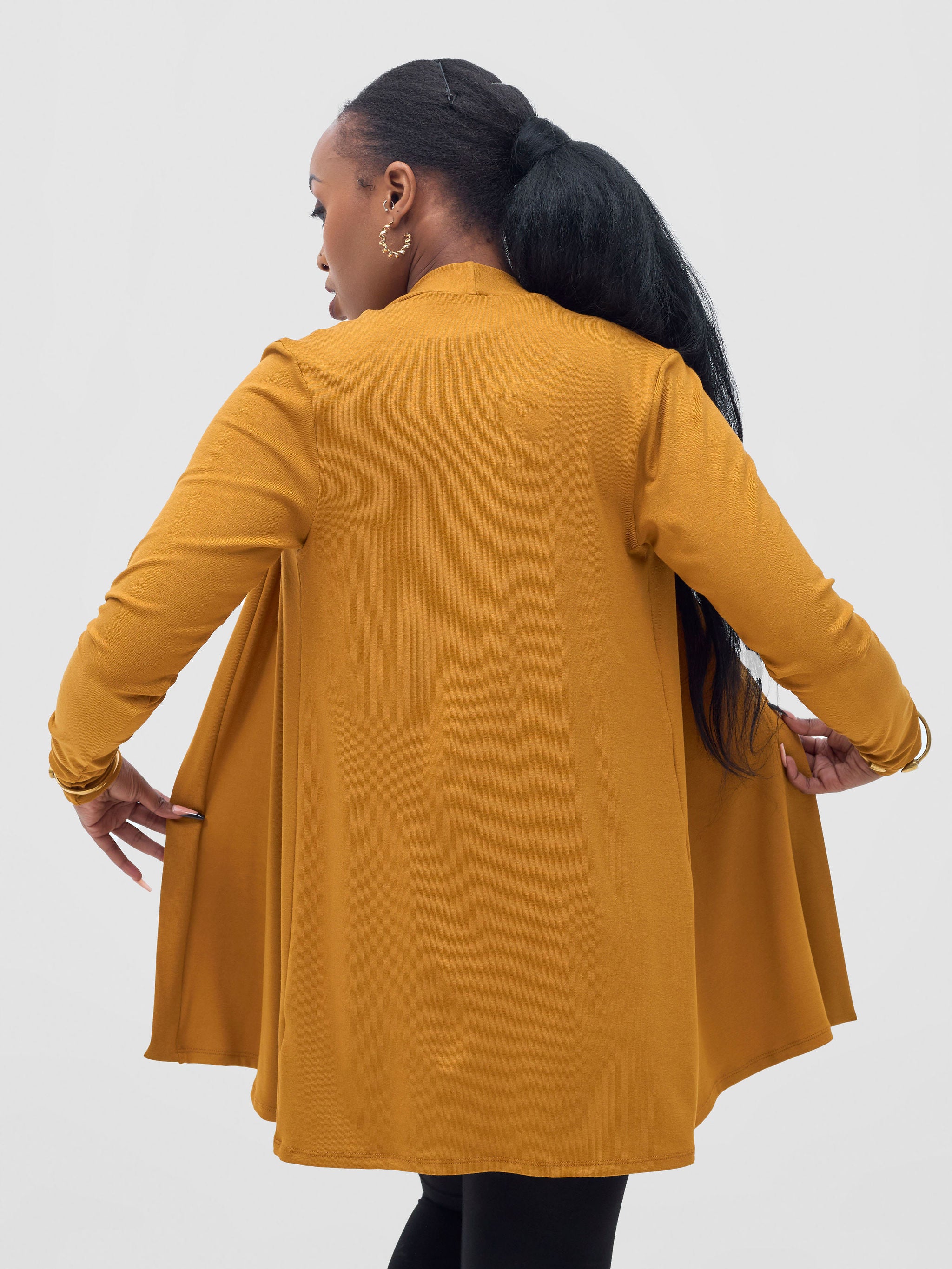 Vivo Basic Waterfall - Dark Mustard