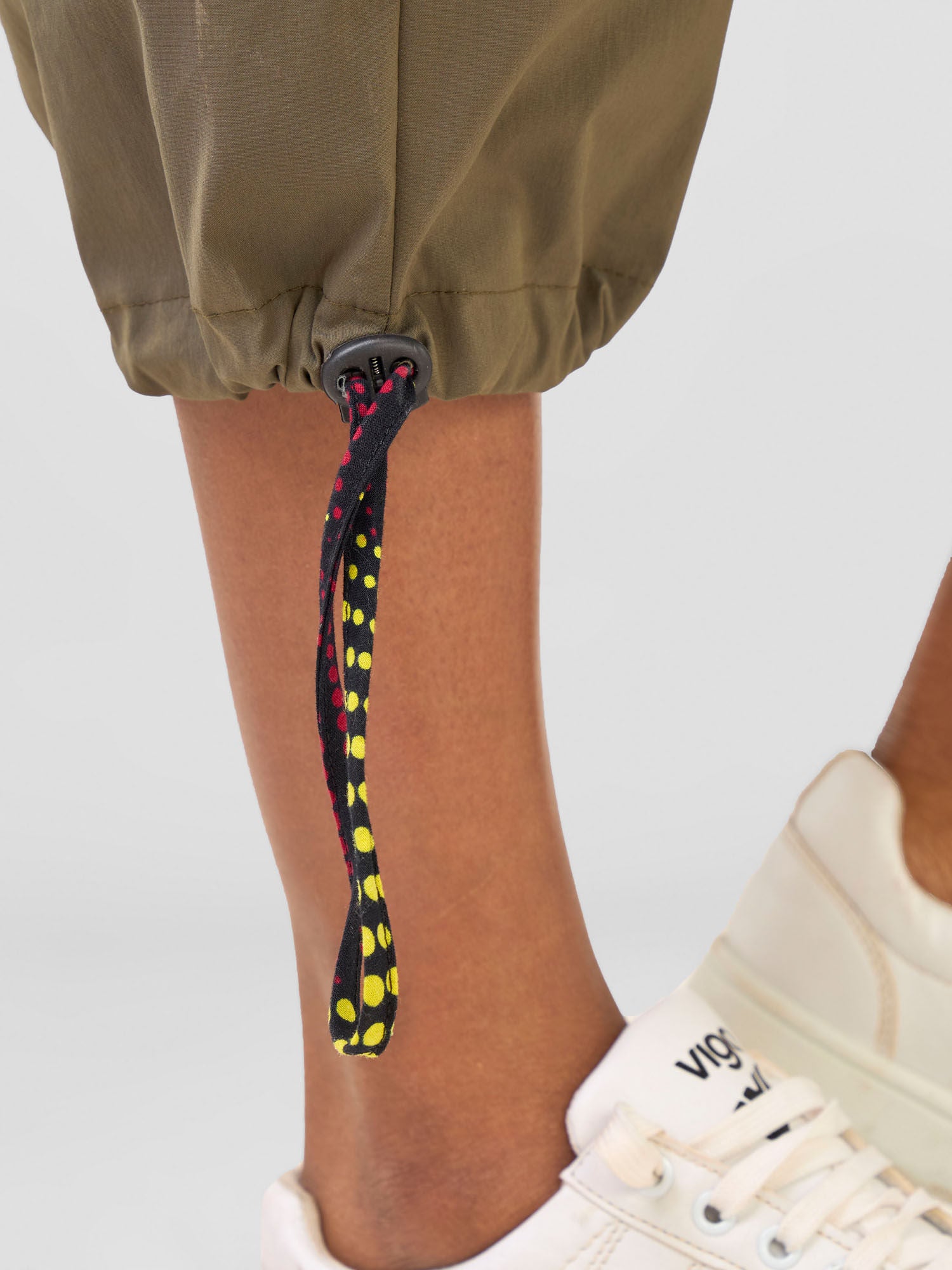 Safari Njano Joggers - Hunters Green / Shama Print