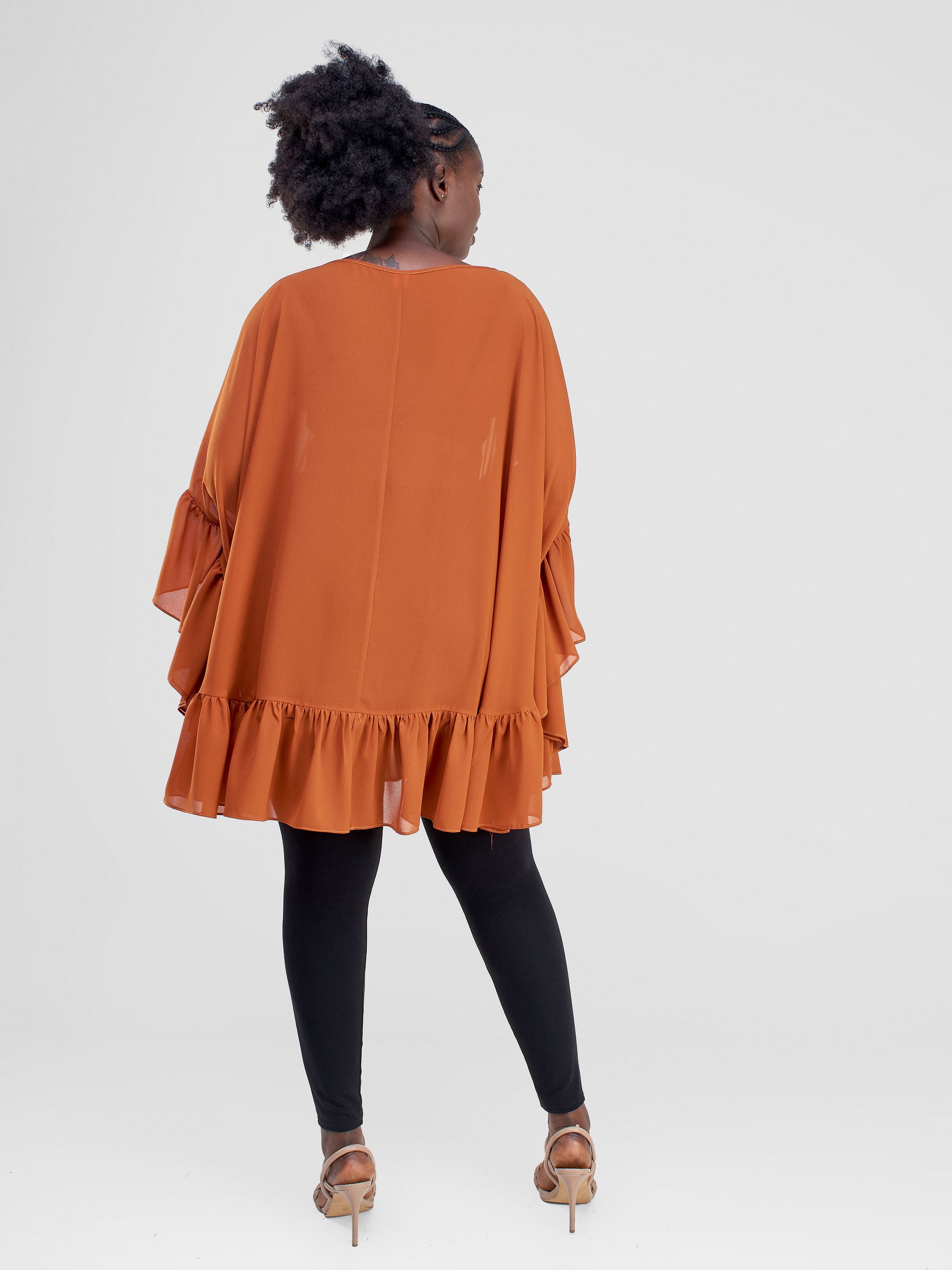 Vivo Malindi Tunic Top - Rust