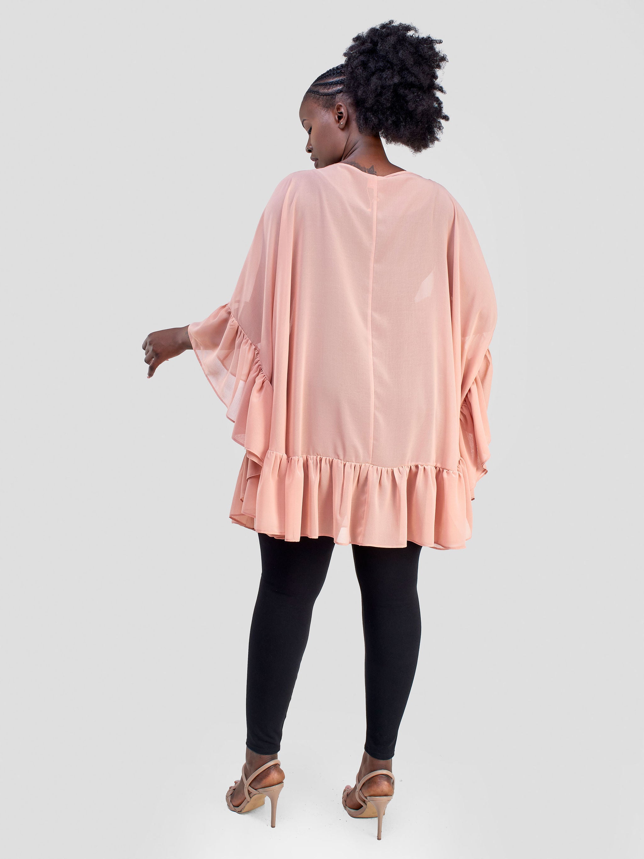 Vivo Malindi Tunic Top - Peach