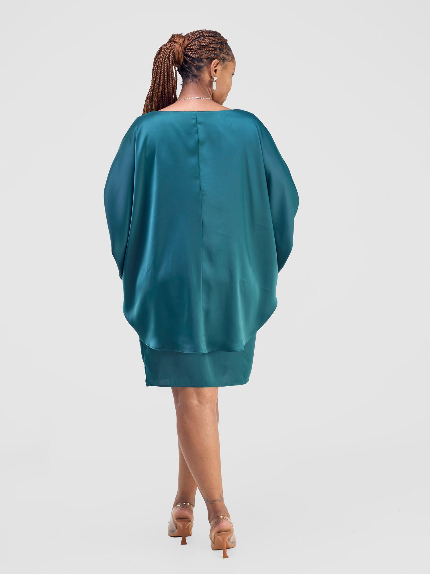 Vivo Amai Knee Length Dresses - Dark Green