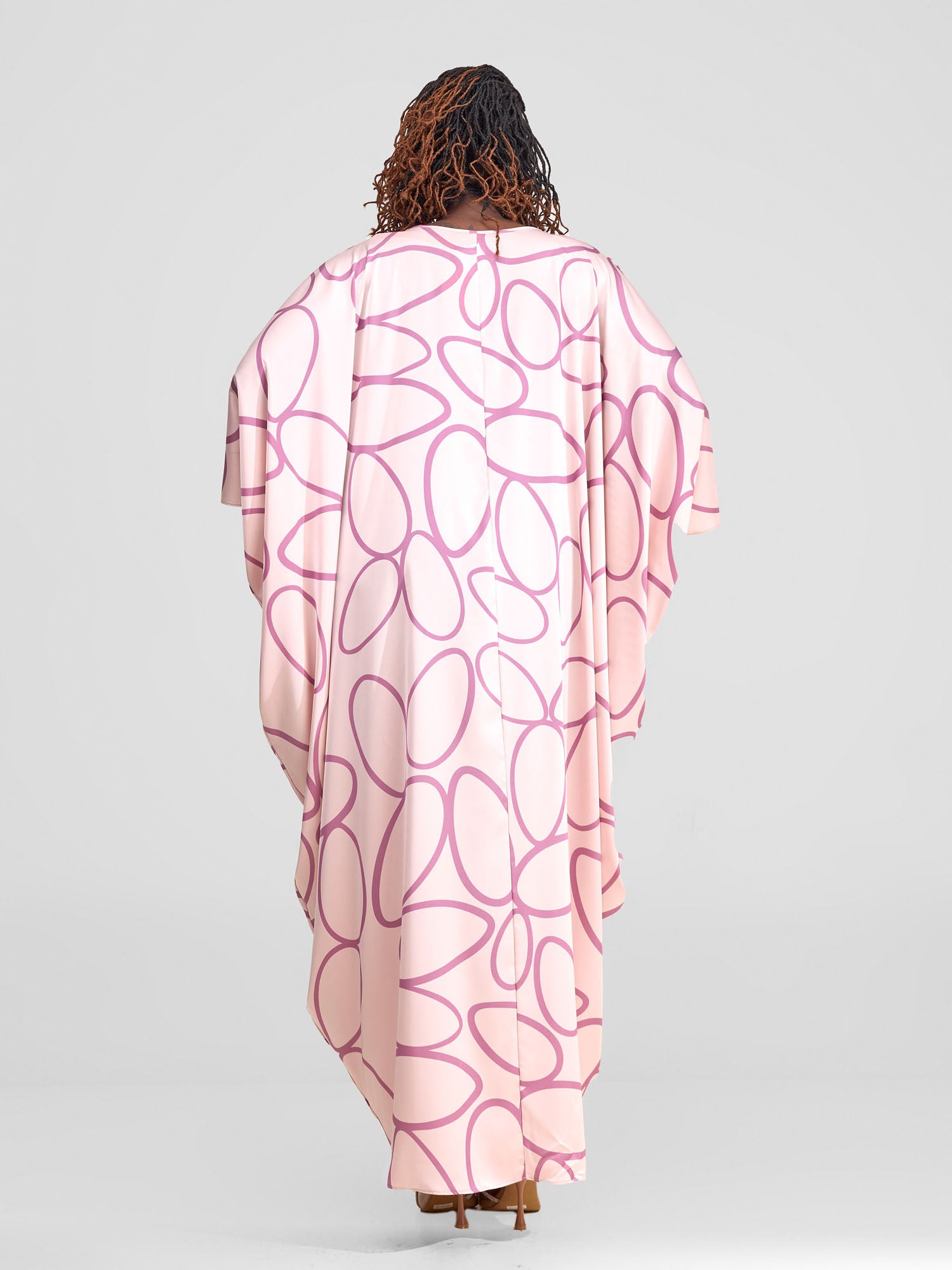 Vivo Lani Maxi Dress - Pink Koto Print