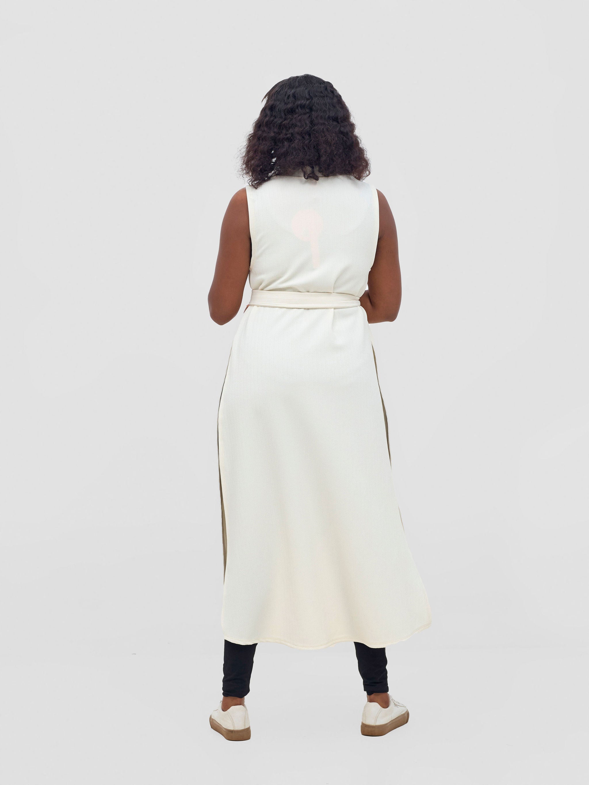 Vivo Chela Sleeveless Waterfall - Off White