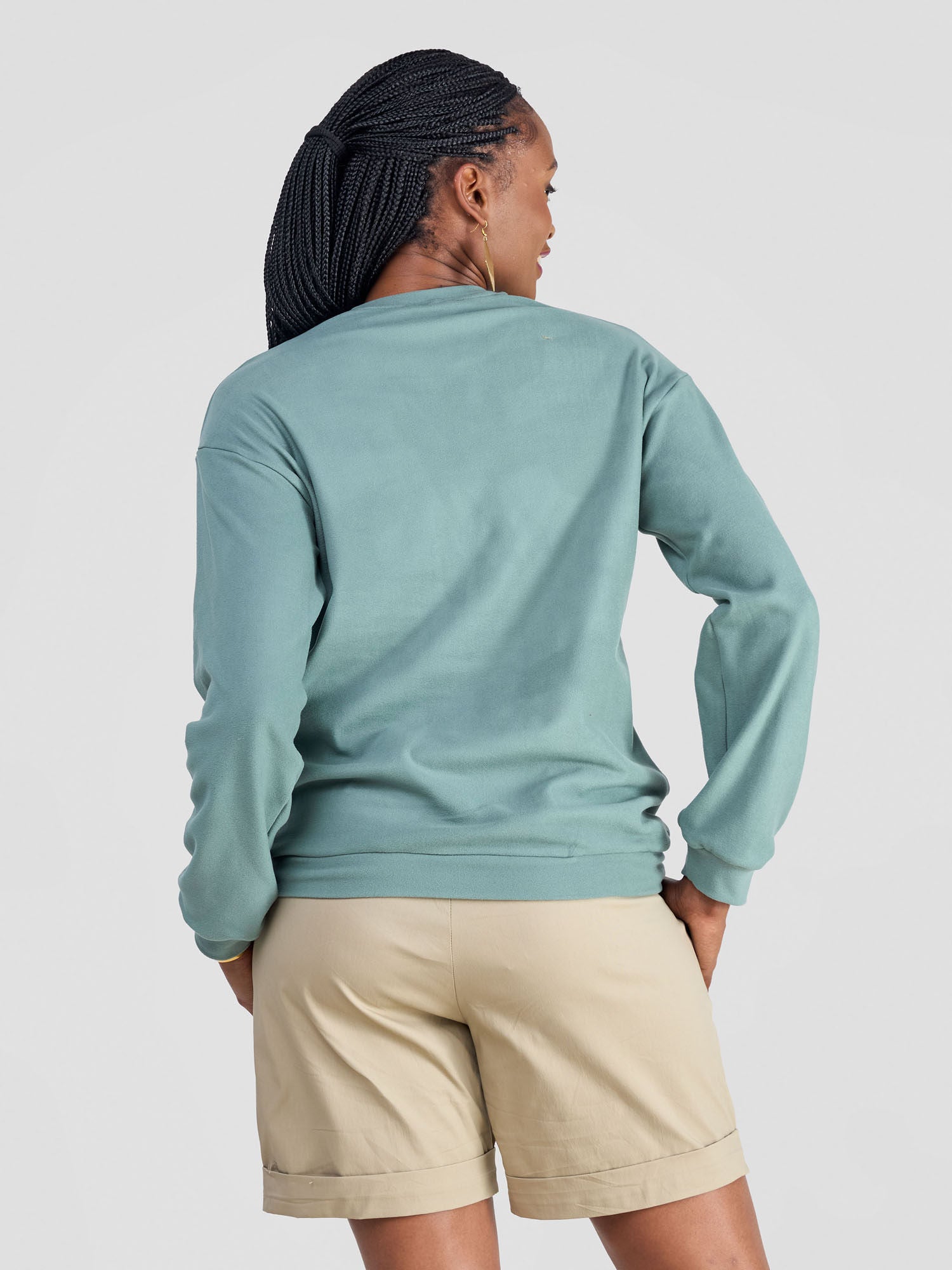 Safari Bush Sweatshirt - Teal