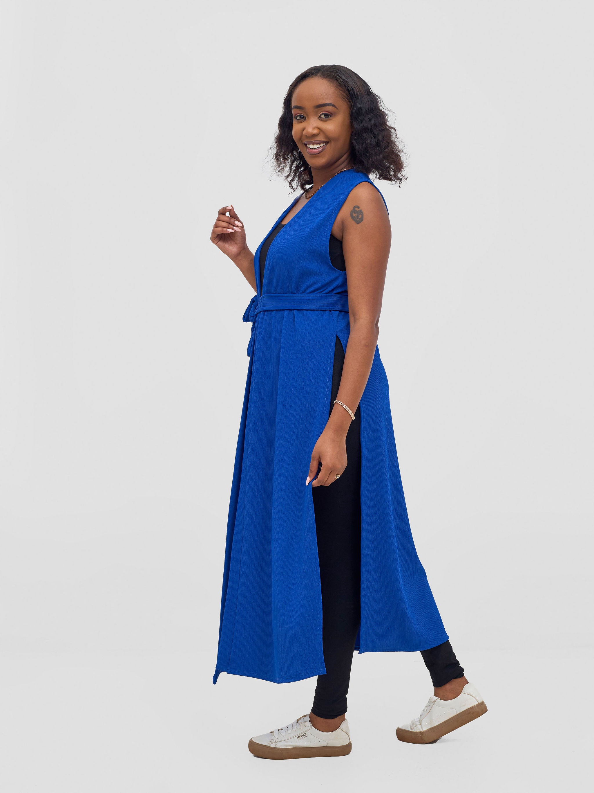 Vivo Chela Sleeveless Waterfall - Royal Blue