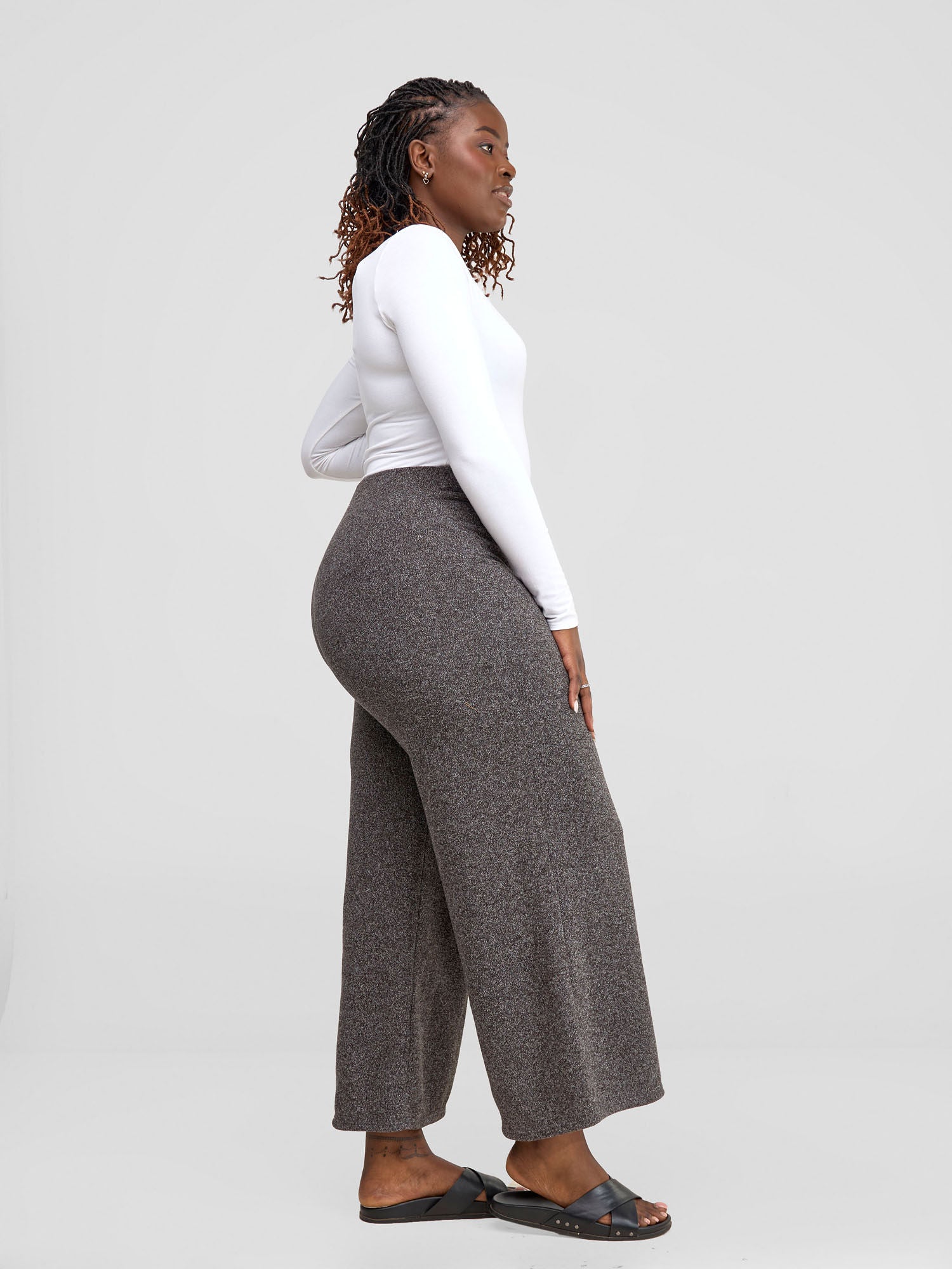 Vivo Tunu Wide Leg Pants - Grey