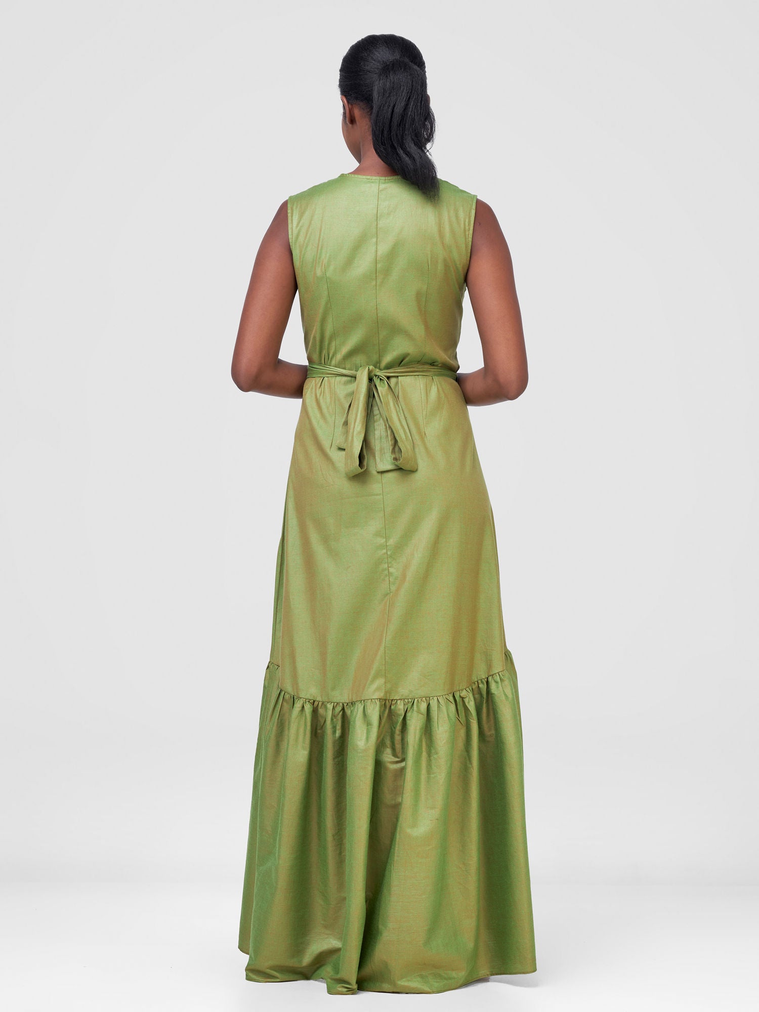 Safari Kikoy Wrap Dress - Parrot