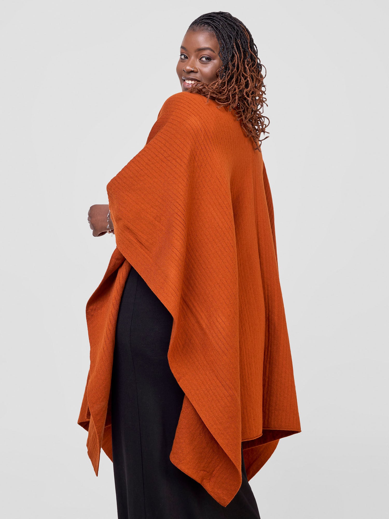 Vivo Adama Poncho - Rust