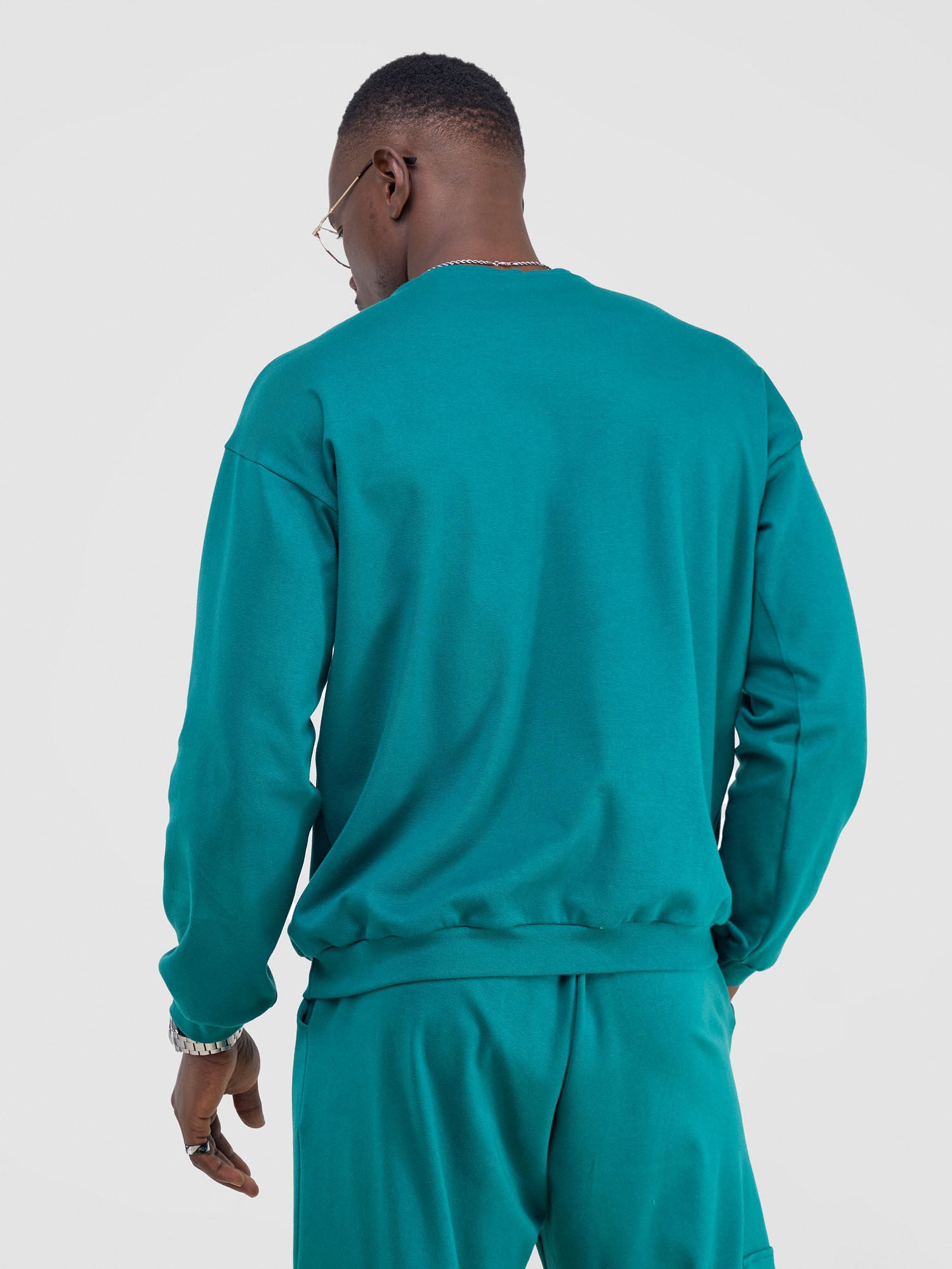 Zoya Yuni Men's Sweatshirt - Teal Green