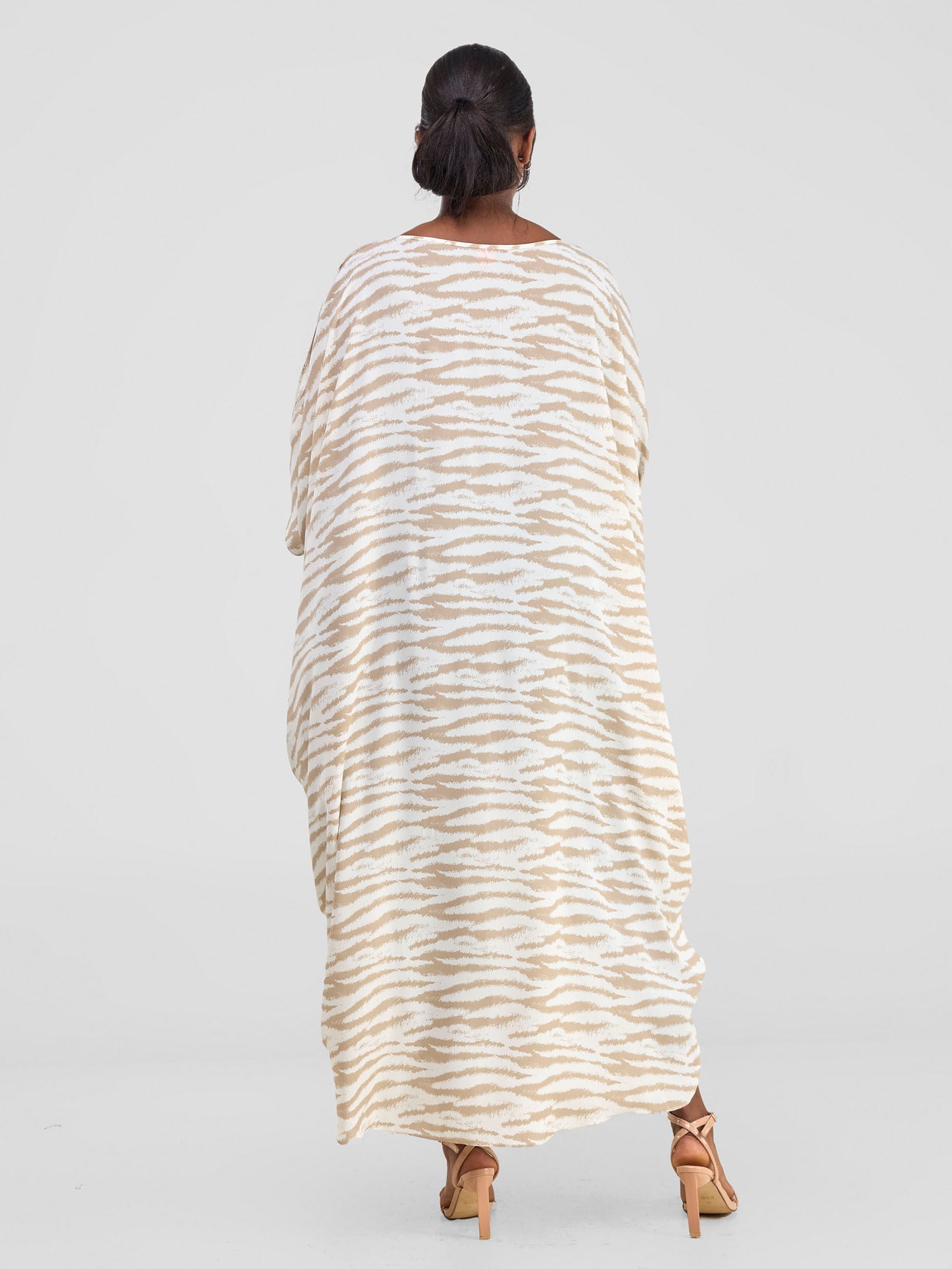 Vivo X Essence High Low Top - Taupe / White Print