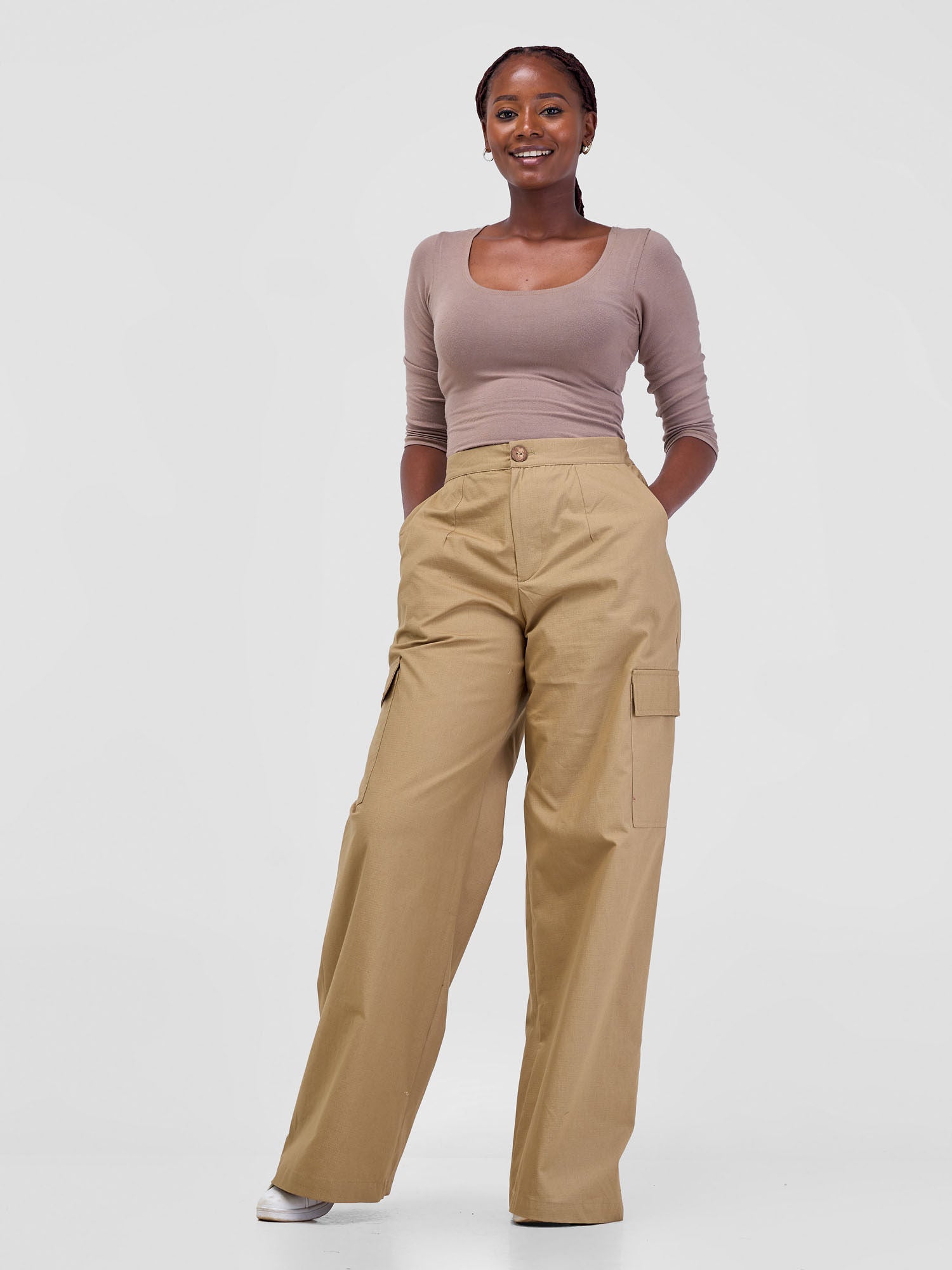 Safari Hawi Cargo Pants - Gold