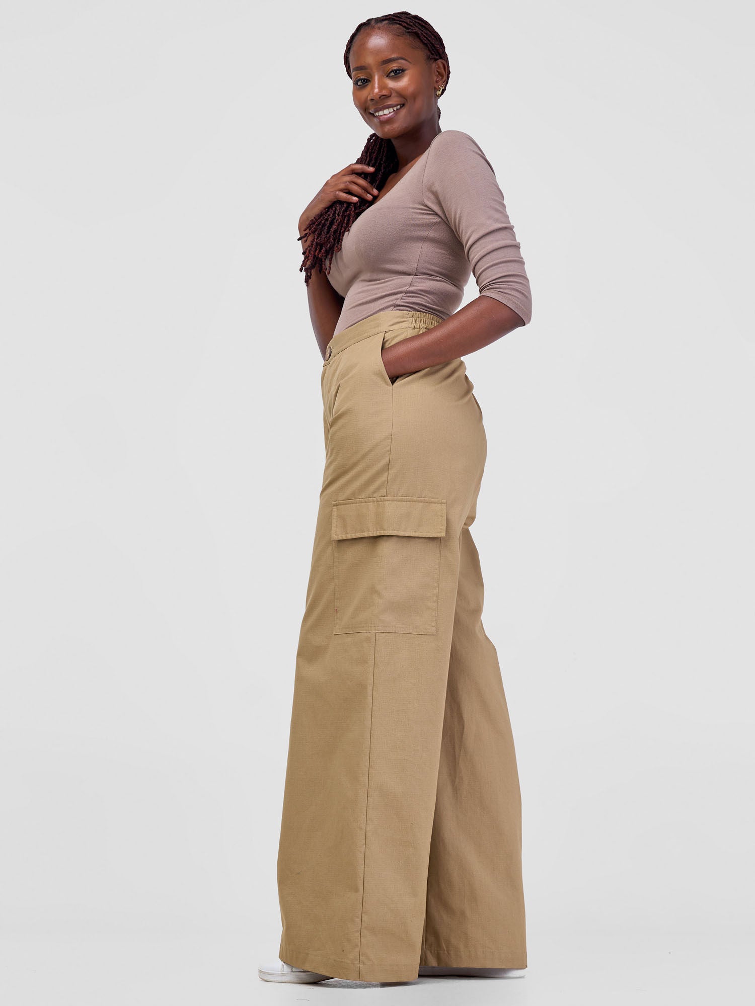 Safari Hawi Cargo Pants - Gold