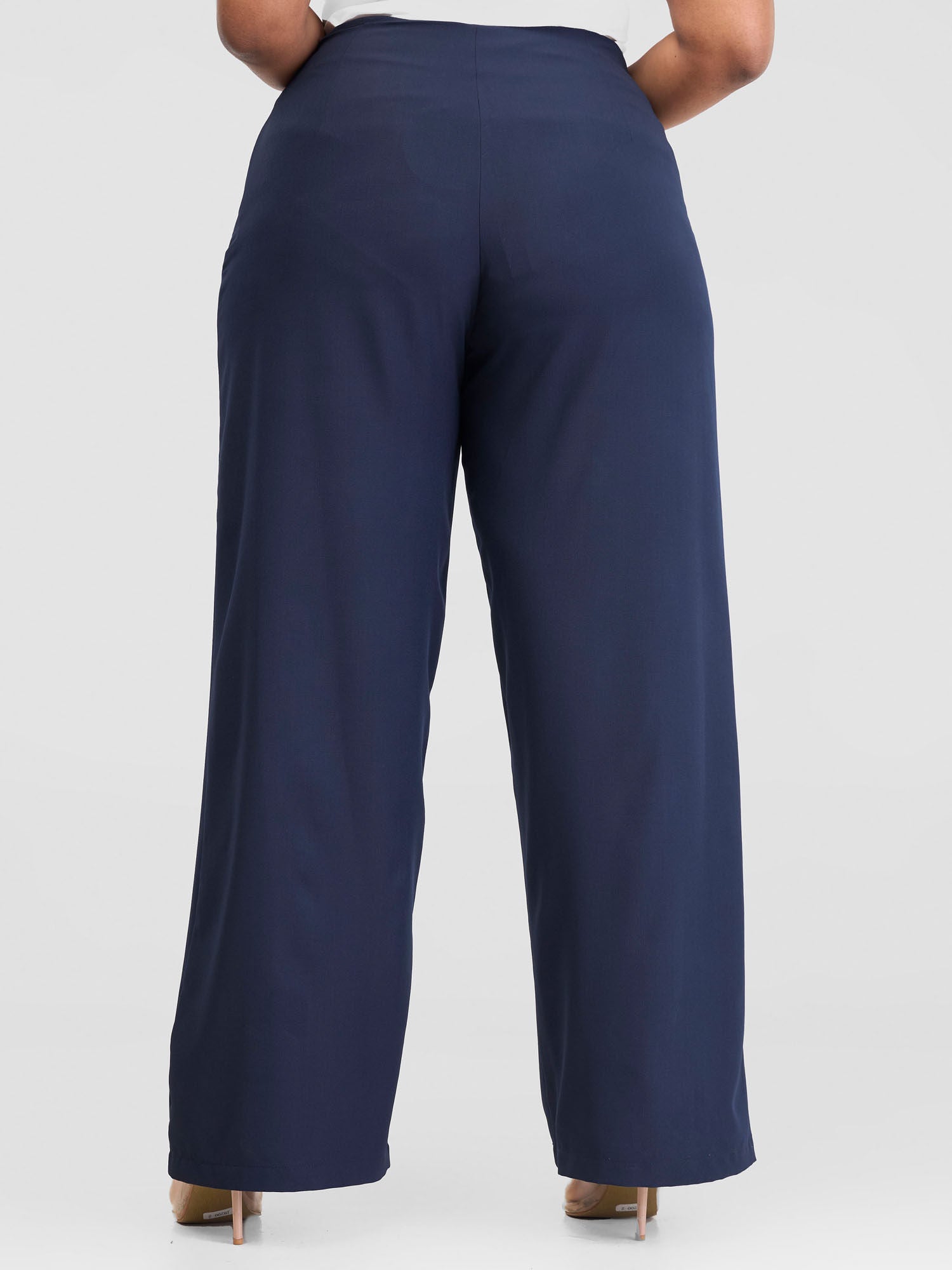 Vivo Zahari Straight Leg Pants - Navy