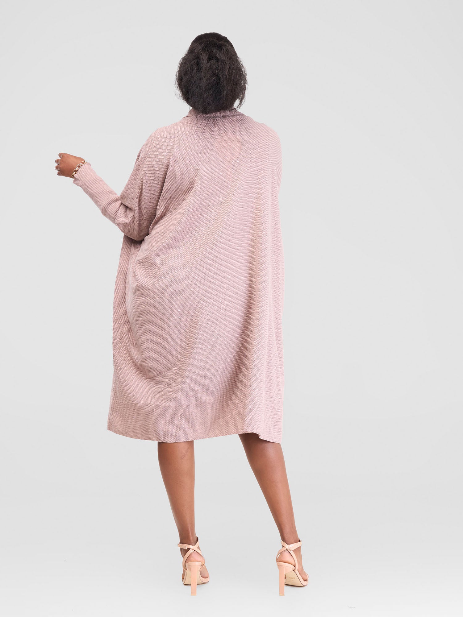 Vivo Cuffed Wide Sweater - Light Taupe