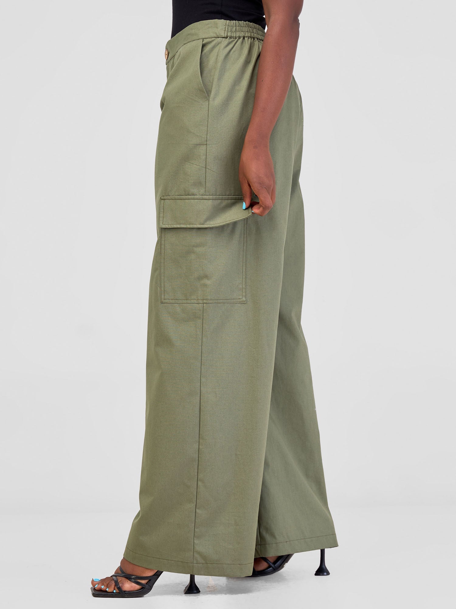 Safari Hawi Cargo Pants - Olive Green