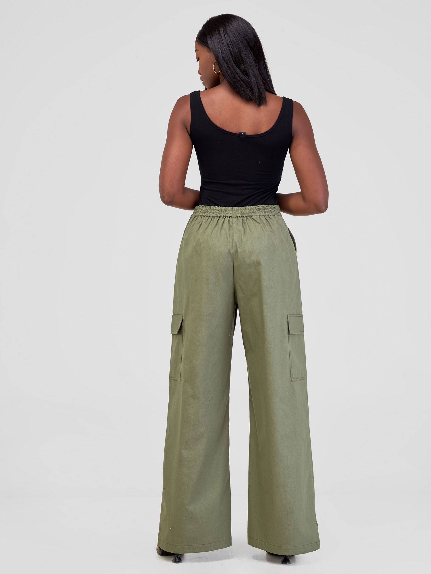 Safari Hawi Cargo Pants - Olive Green