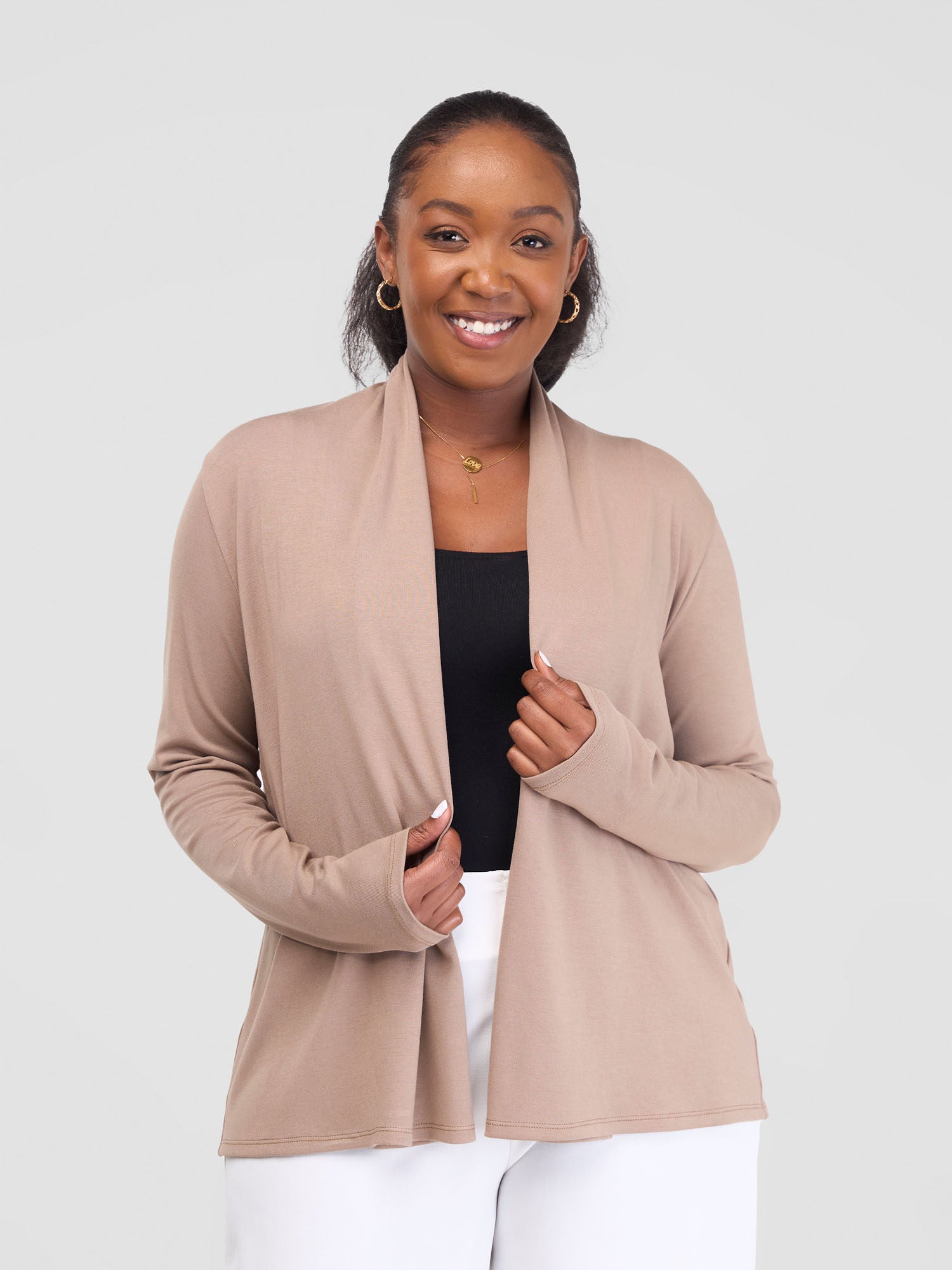 Vivo Basic Short May Jersey Waterfall - Light Taupe