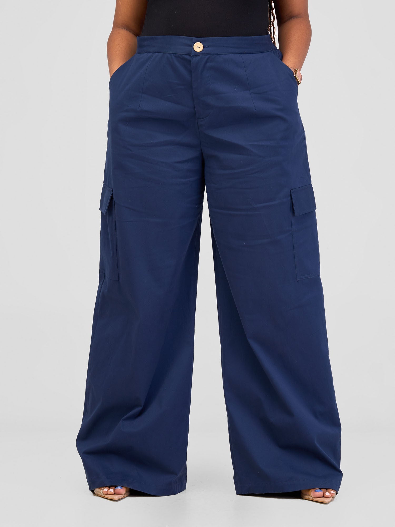 Safari Hawi Cargo Pants - Navy Blue