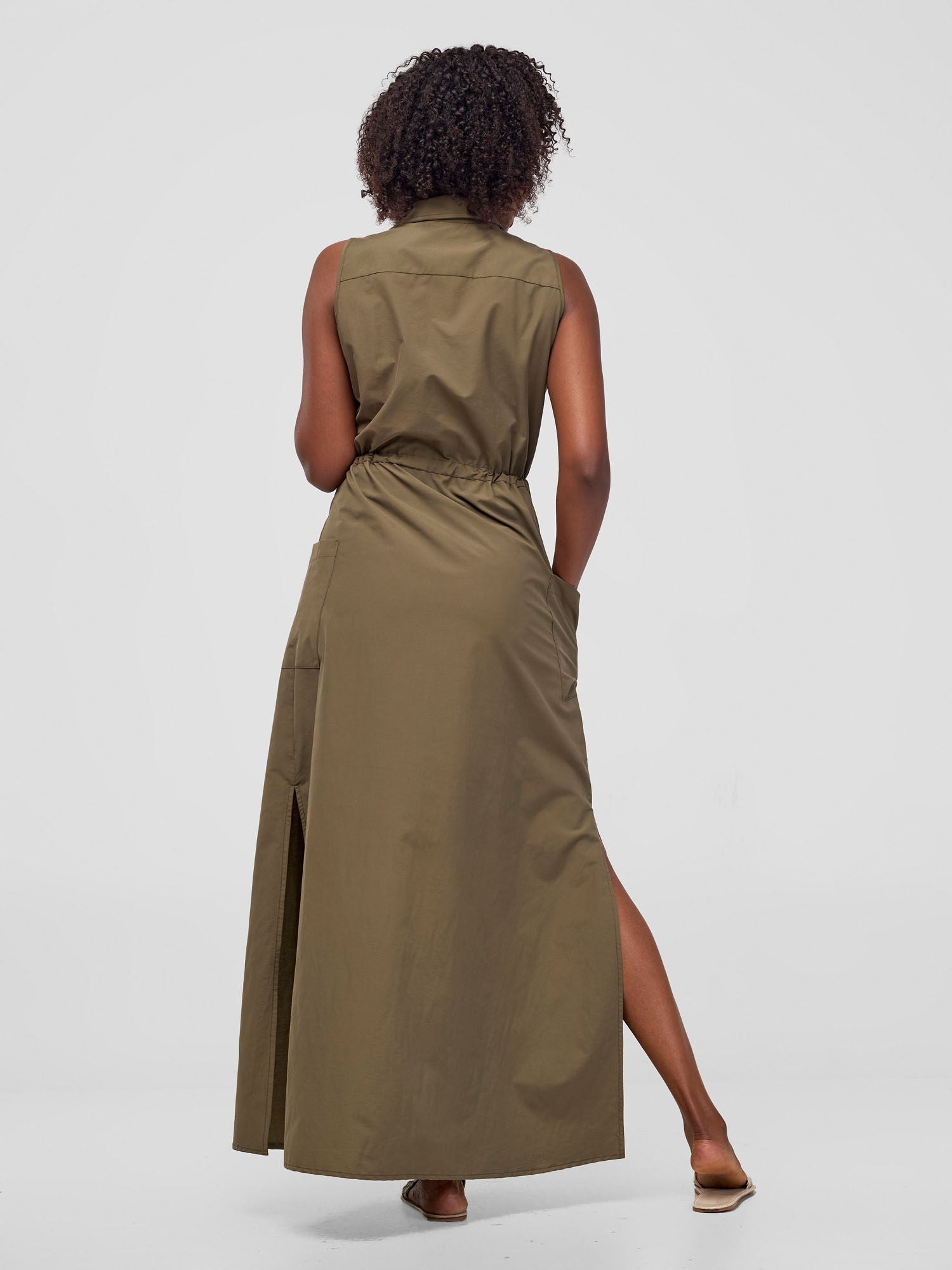 Safari Kamari Maxi Dress - Hunters Green