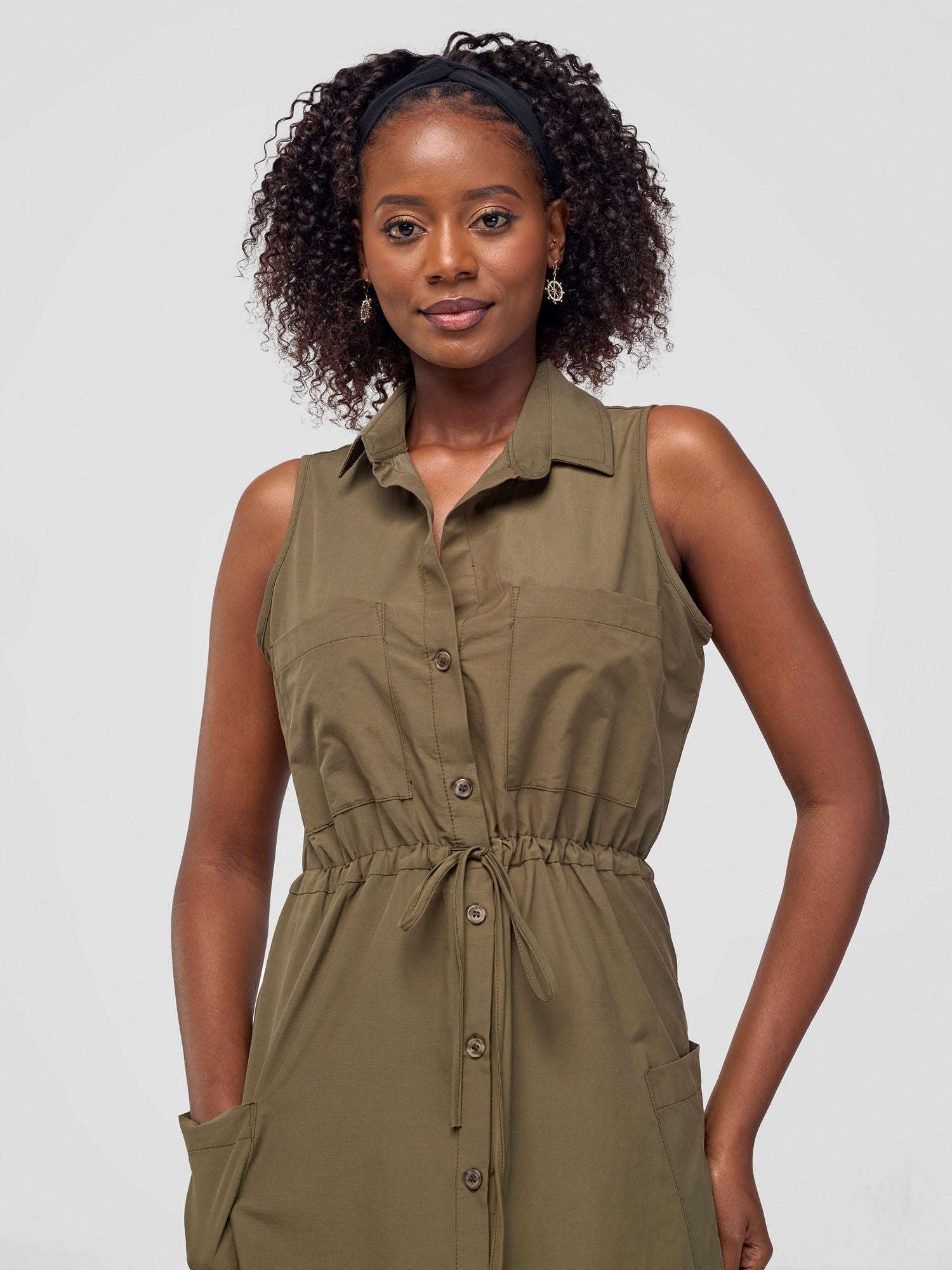 Safari Kamari Maxi Dress - Hunters Green