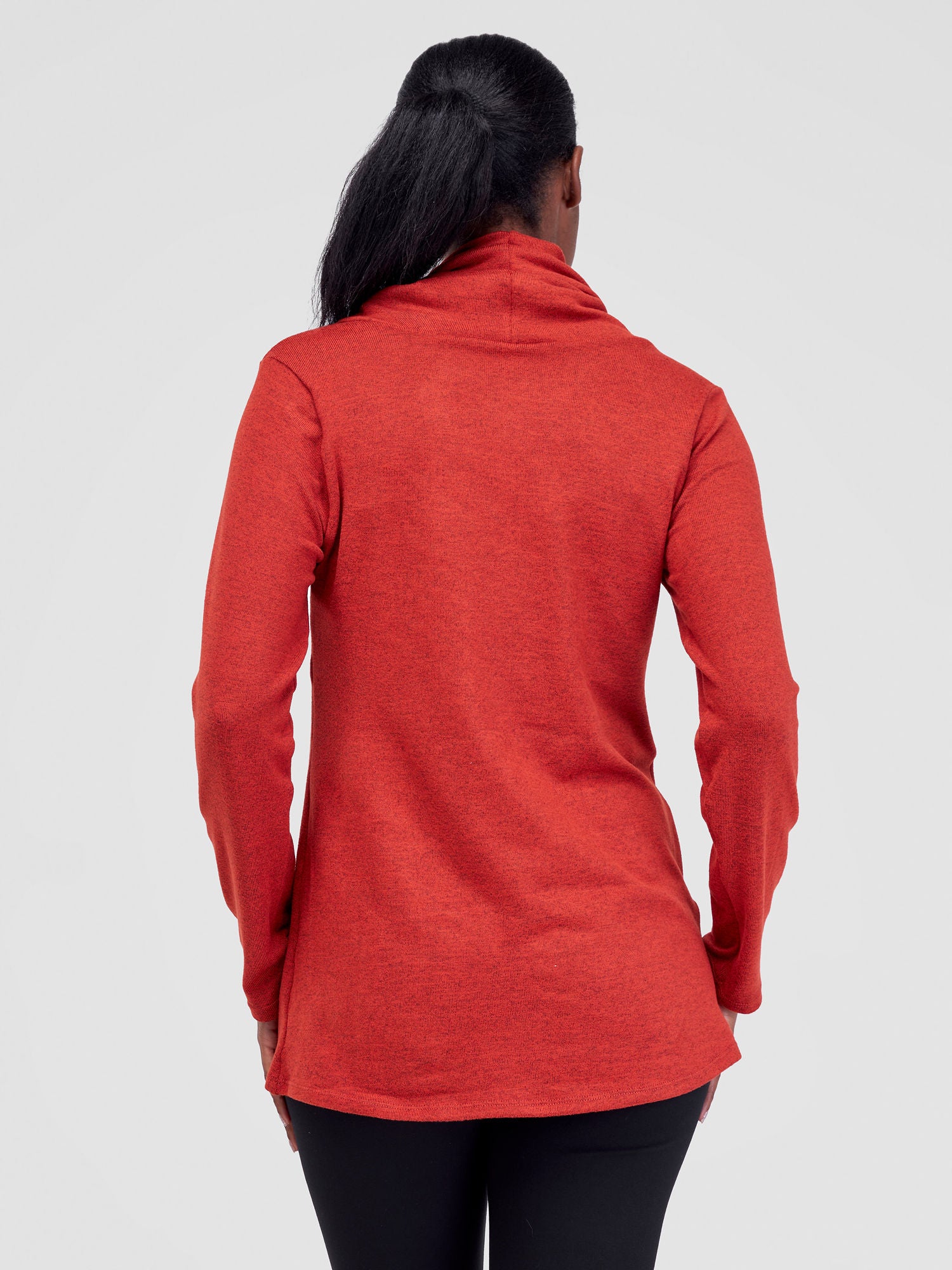 Vivo Basic Tulip Sweater - Dark Rust