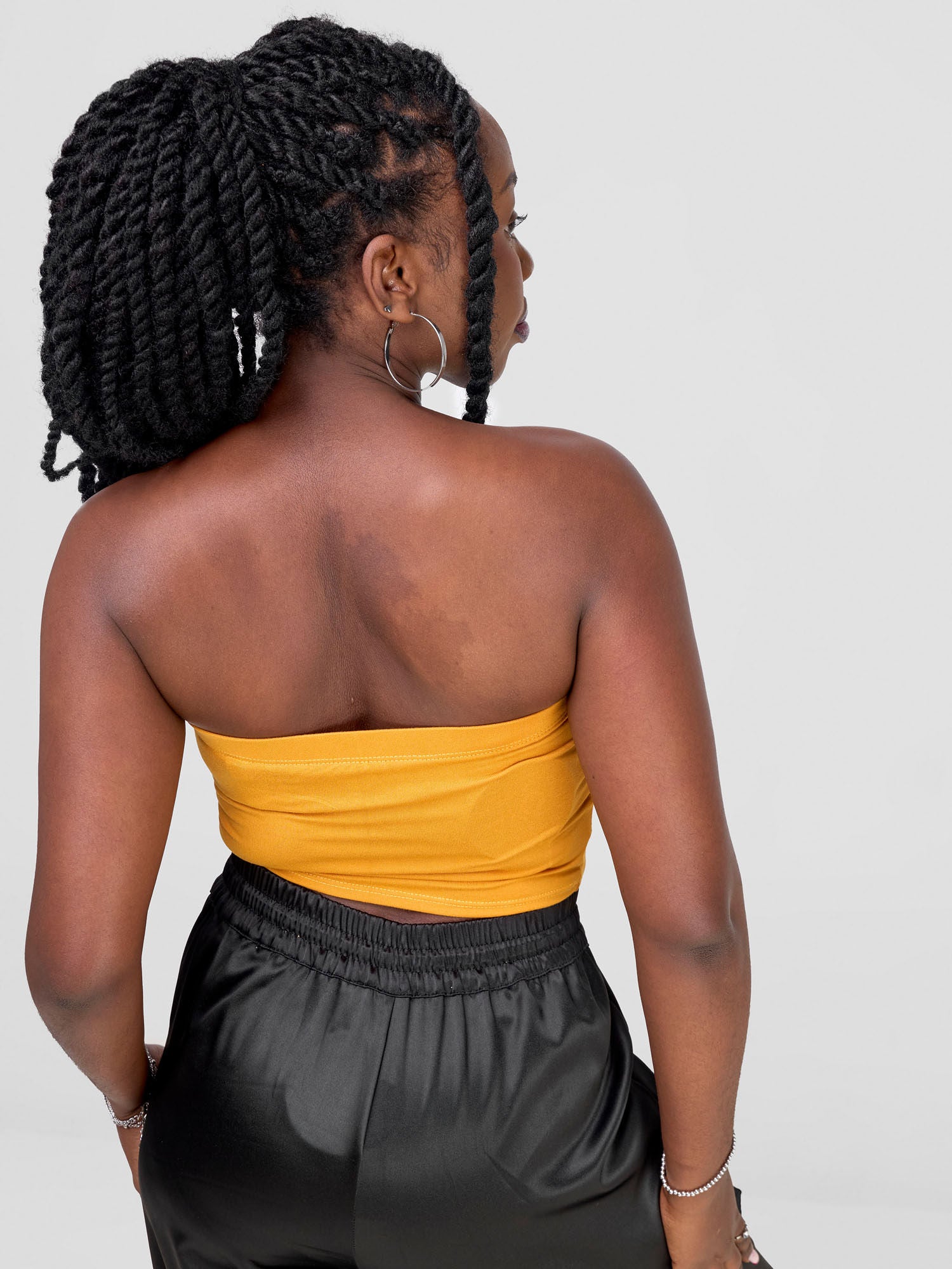 Zoya Basic Jersey Bandeau - Mustard